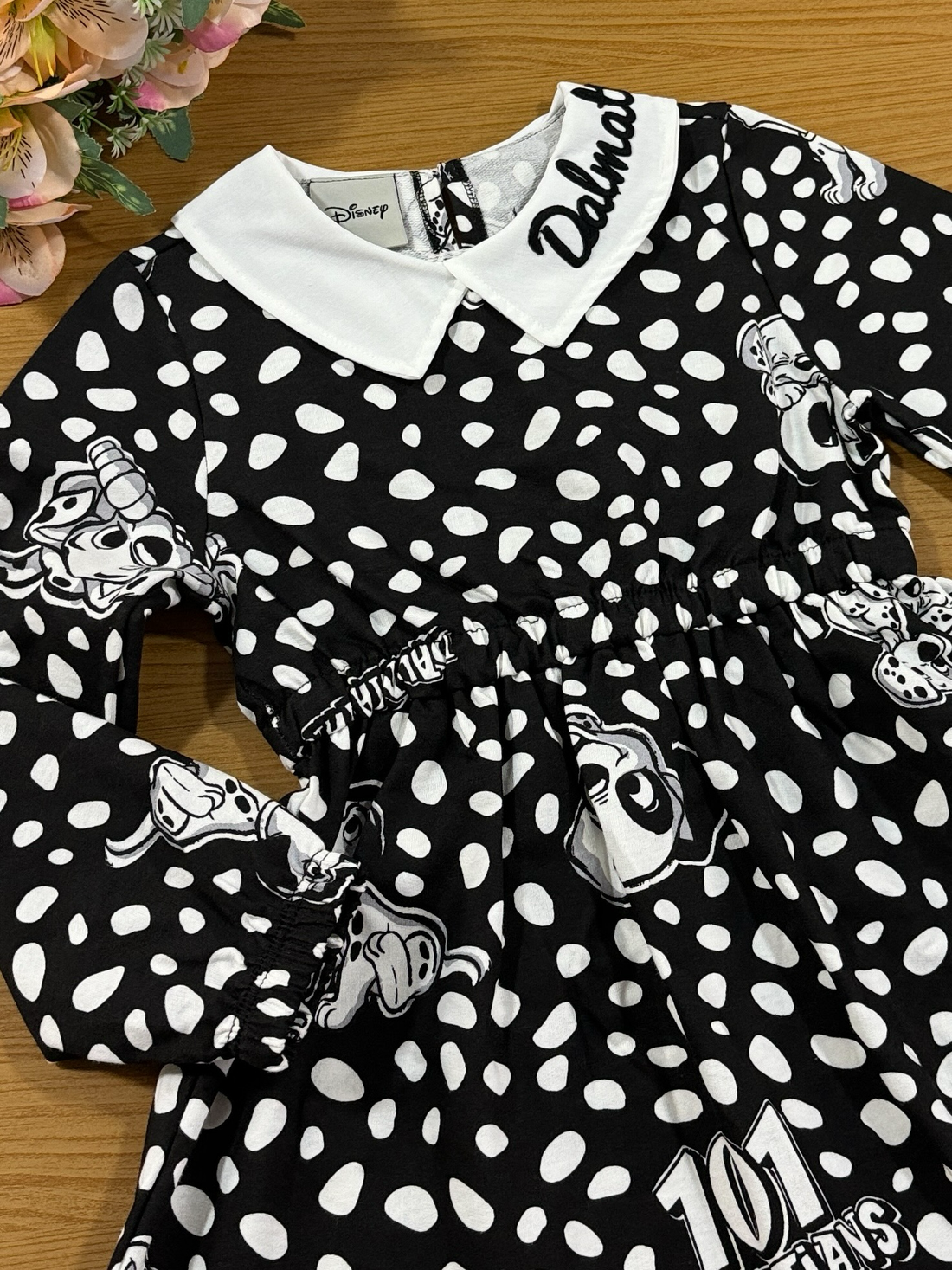Vestido Infantil Momi Inverno 101 Dálmatas Disney