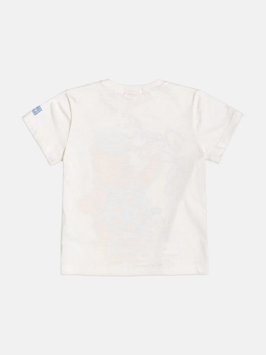 Blusa Infantil Menina Momi Branca Ursinho Pooh Marinheiro Disney