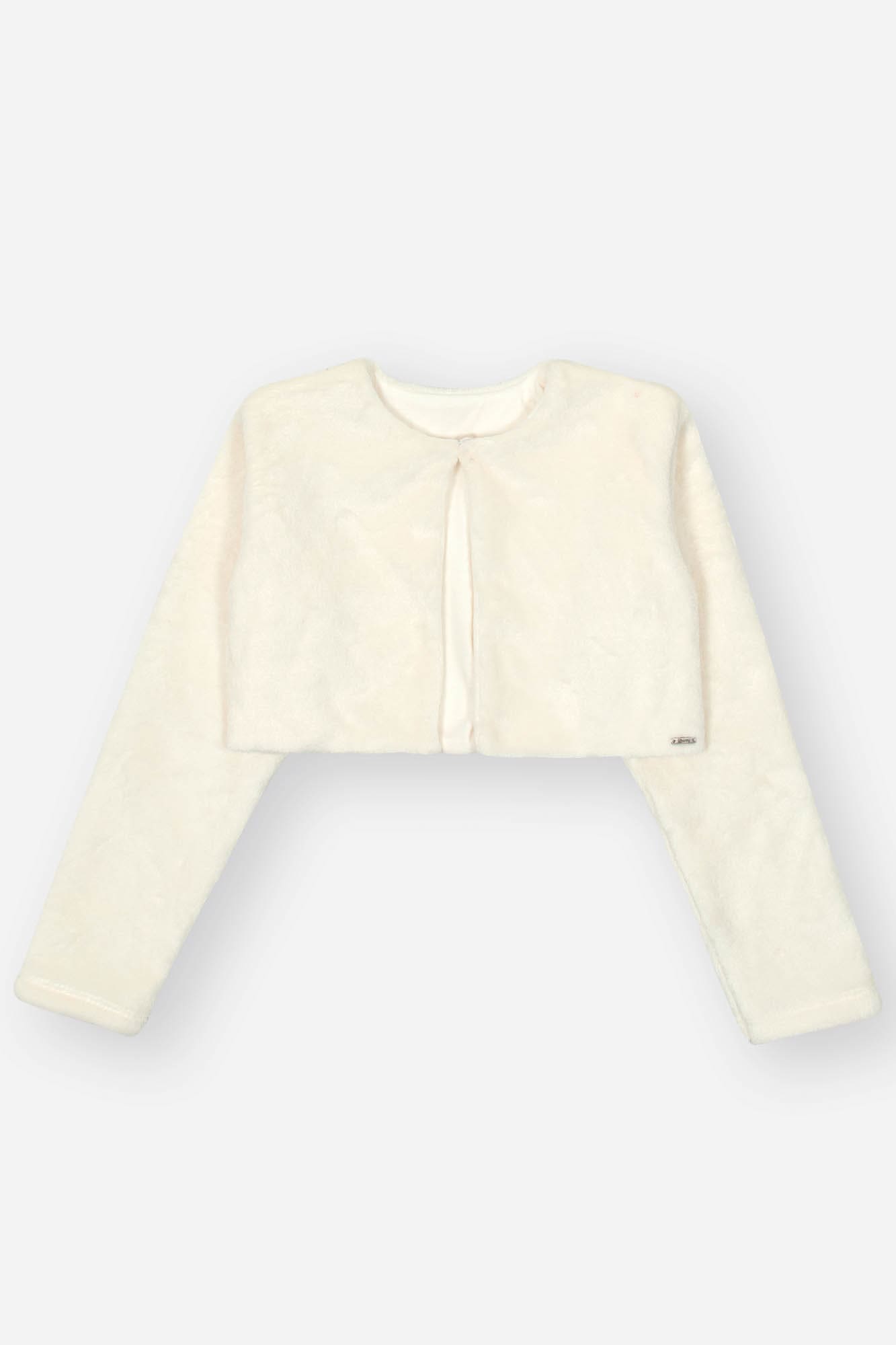 Vestido Infantil Cinti Inverno Ursinho com Bolero