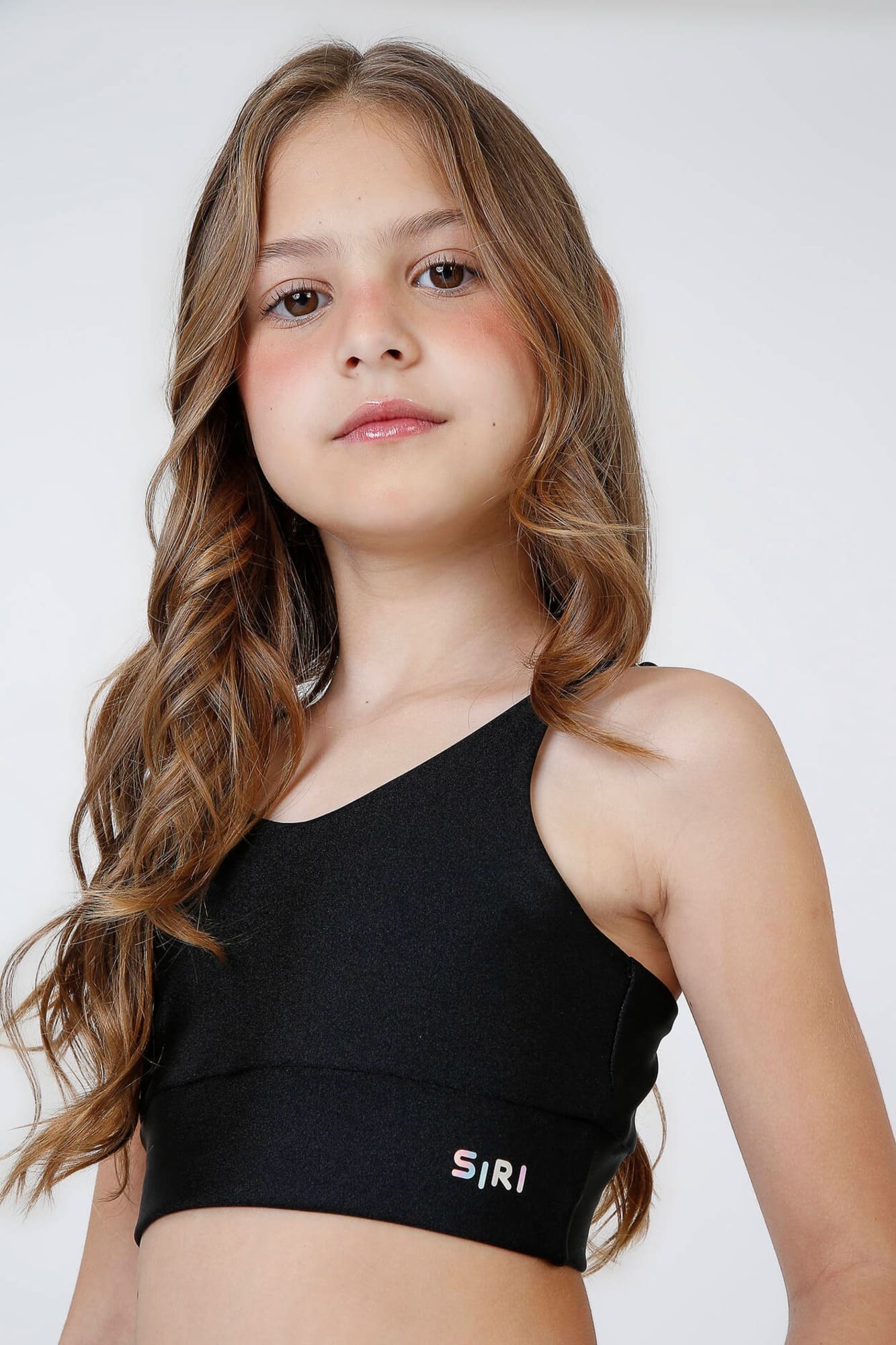 Top Infantil Siri Kids Sport Sara Nagoya Preto 42599