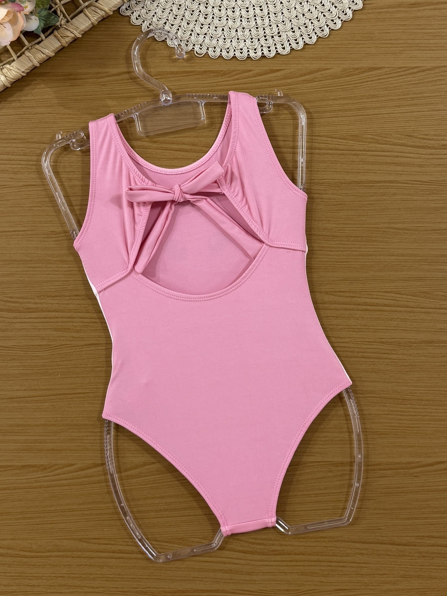 Maiô Infantil Cinti Verão Rosa Unicórnio com Saida de Praia Azul