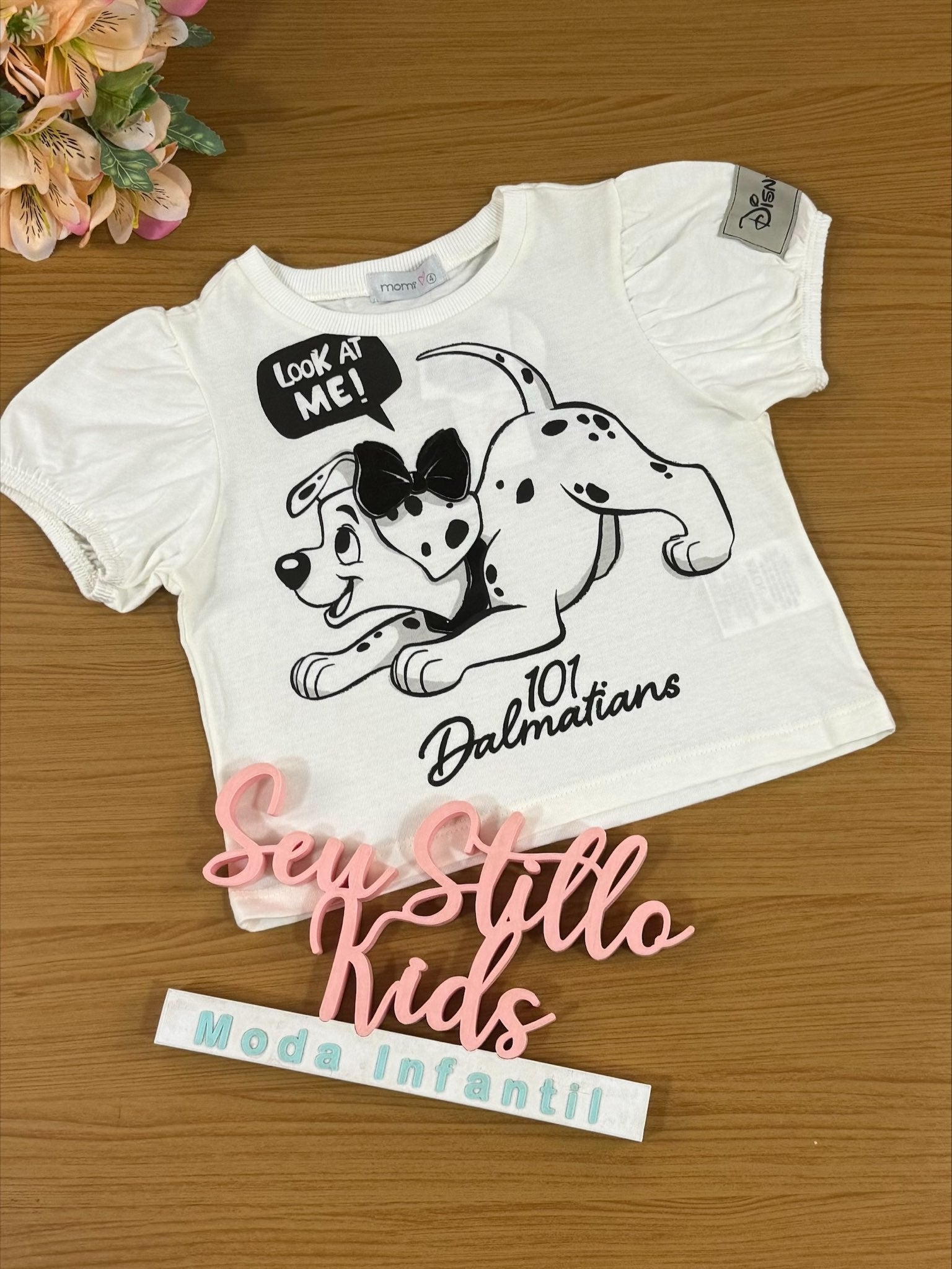 Blusa Infantil Momi Inverno 101 Dálmatas