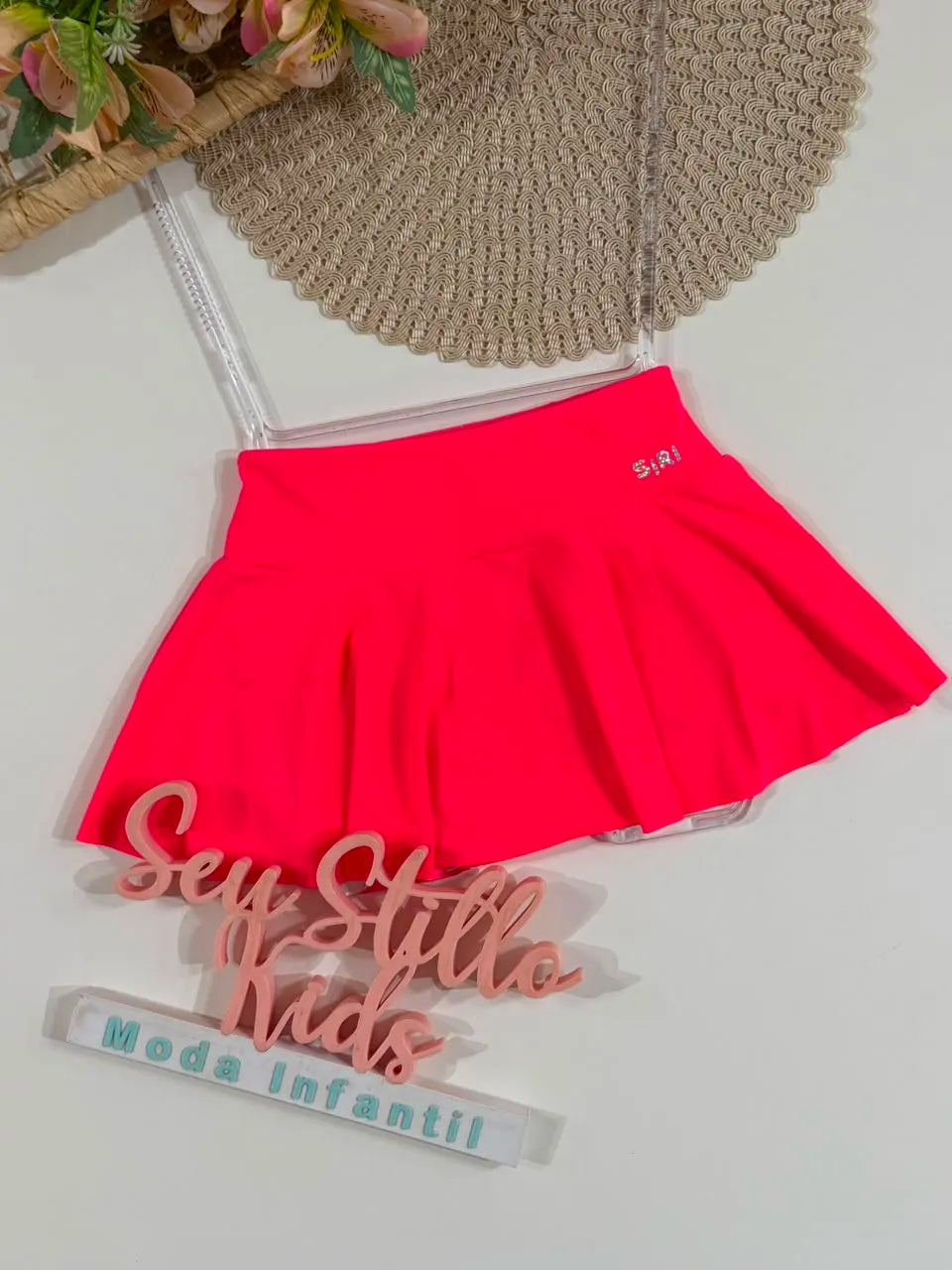 Saia Infantil Siri Kids Rosa Luisa Electra 43065