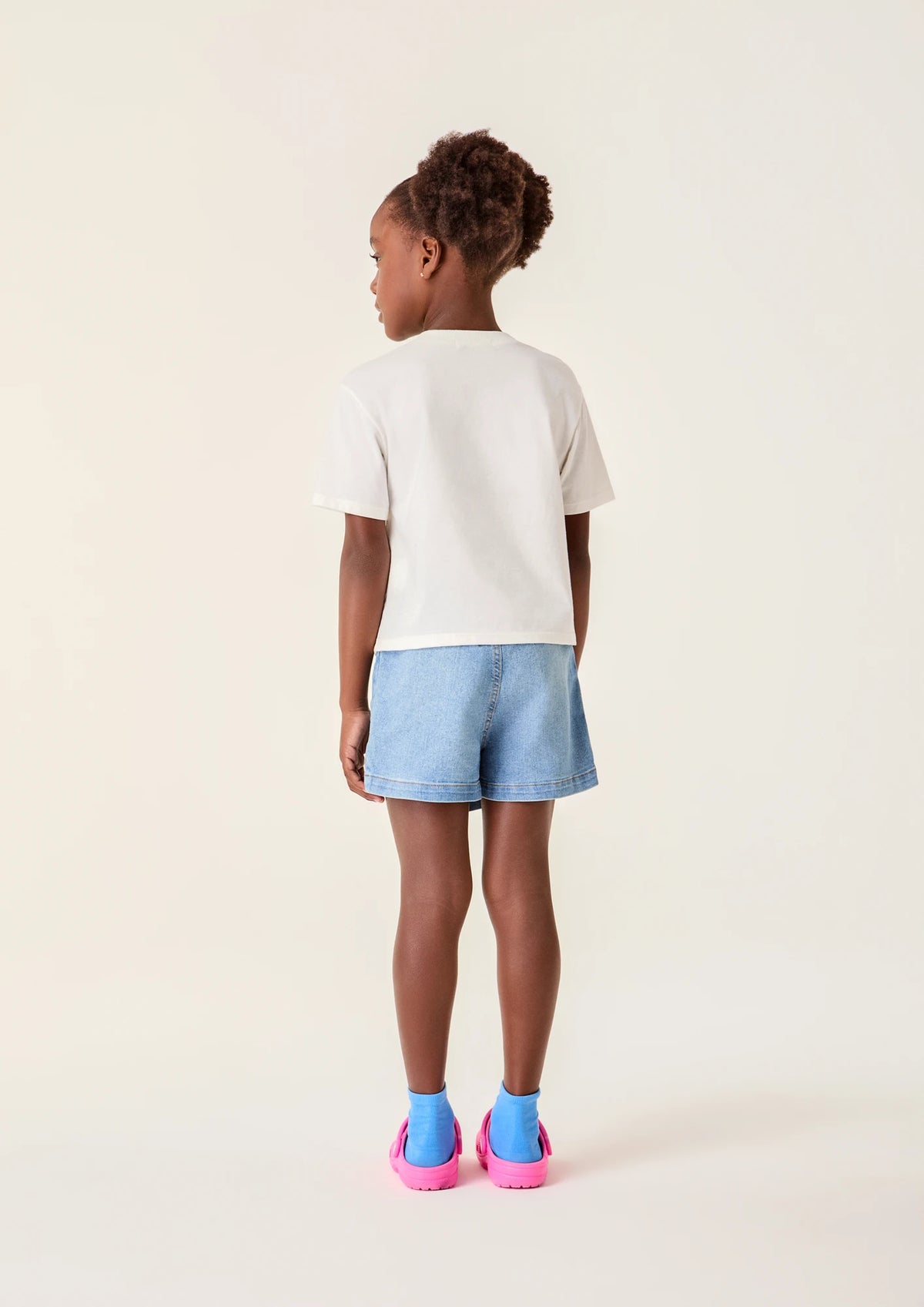 Blusa Infantil Menina Bimbi Branca Cachorrinha