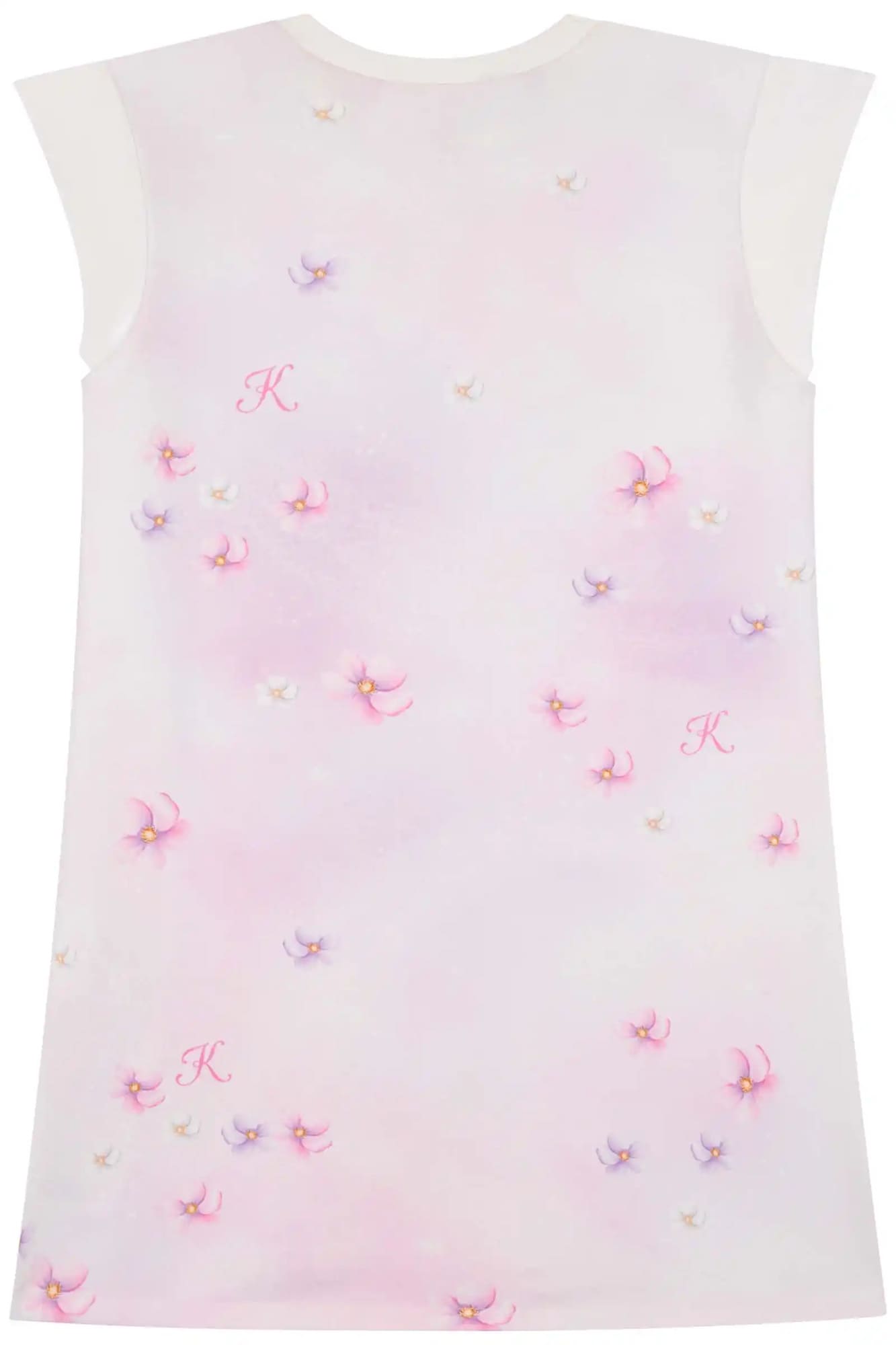 Vestido Infantil Kukiê Verão Branco Princesa Rapunzel