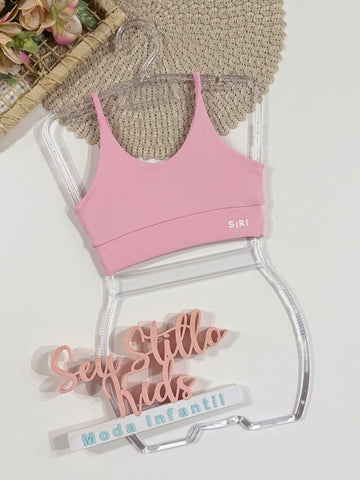 Top Infantil Siri Kids Sport Sara Attack Rosa 42763