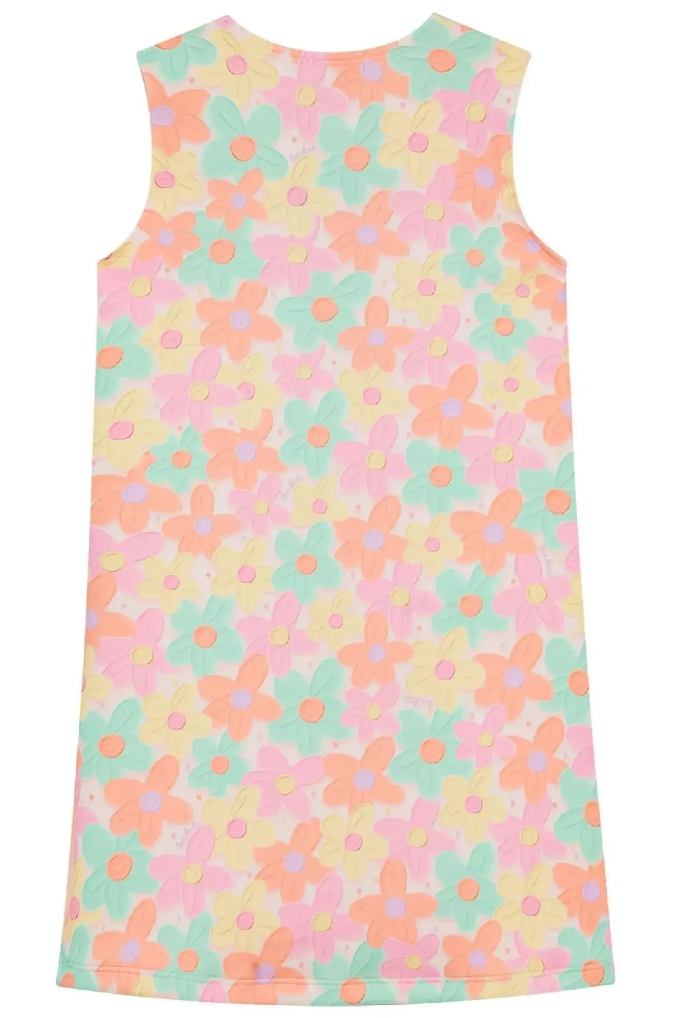 Vestido Infantil Kukiê Laranja Claro Ursinha Florista