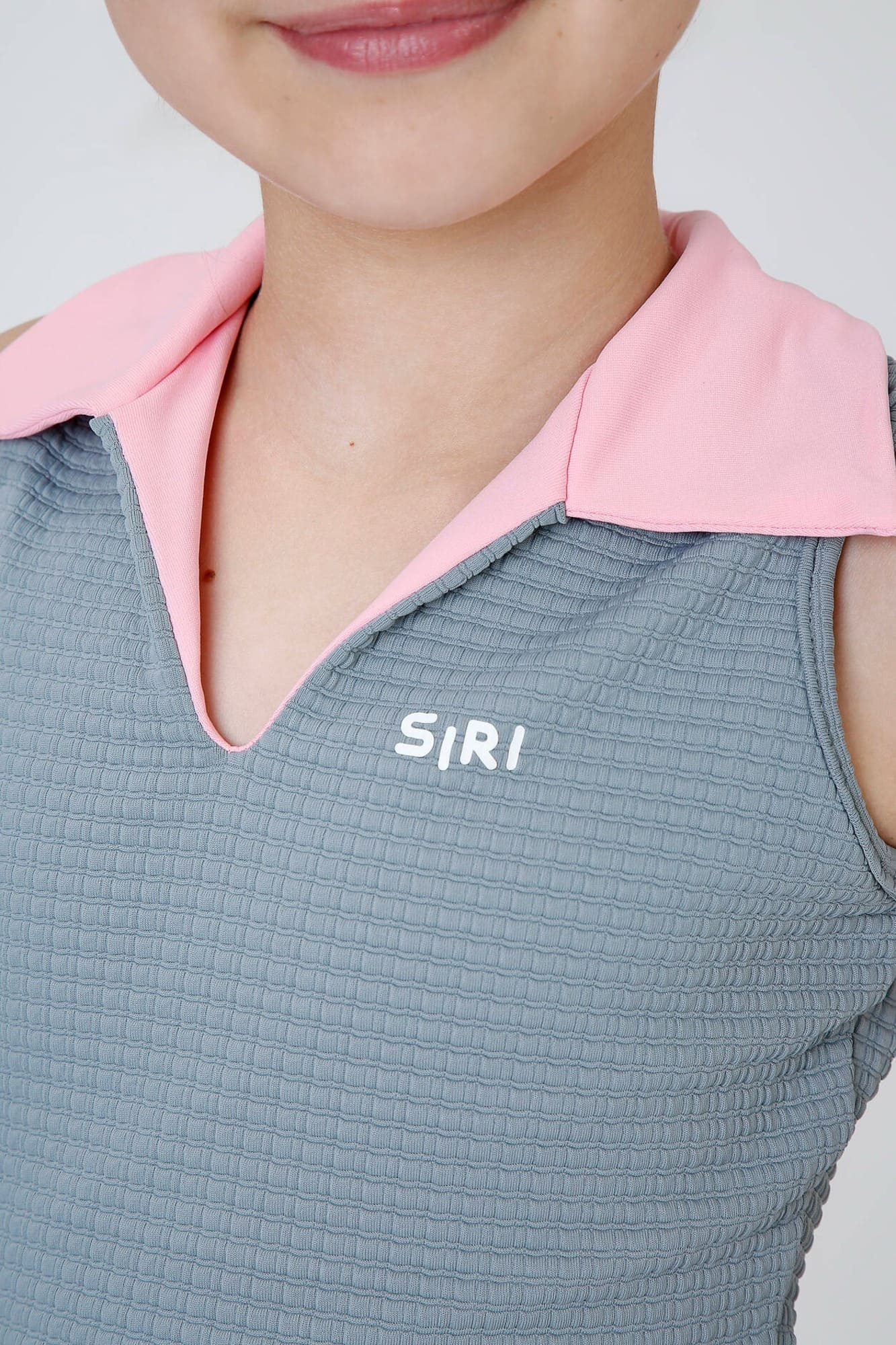 Blusa Cropped Infantil Siri Kids Sport Lavinea Rec Cinza 42654