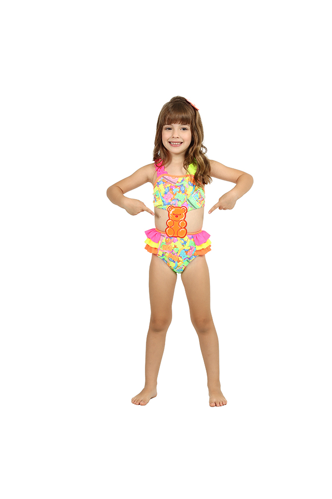 Maiô Infantil Siri Kids Nubia Gummy 39003
