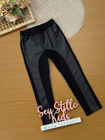 Calça Legging Infantil Momi Inverno Preta
