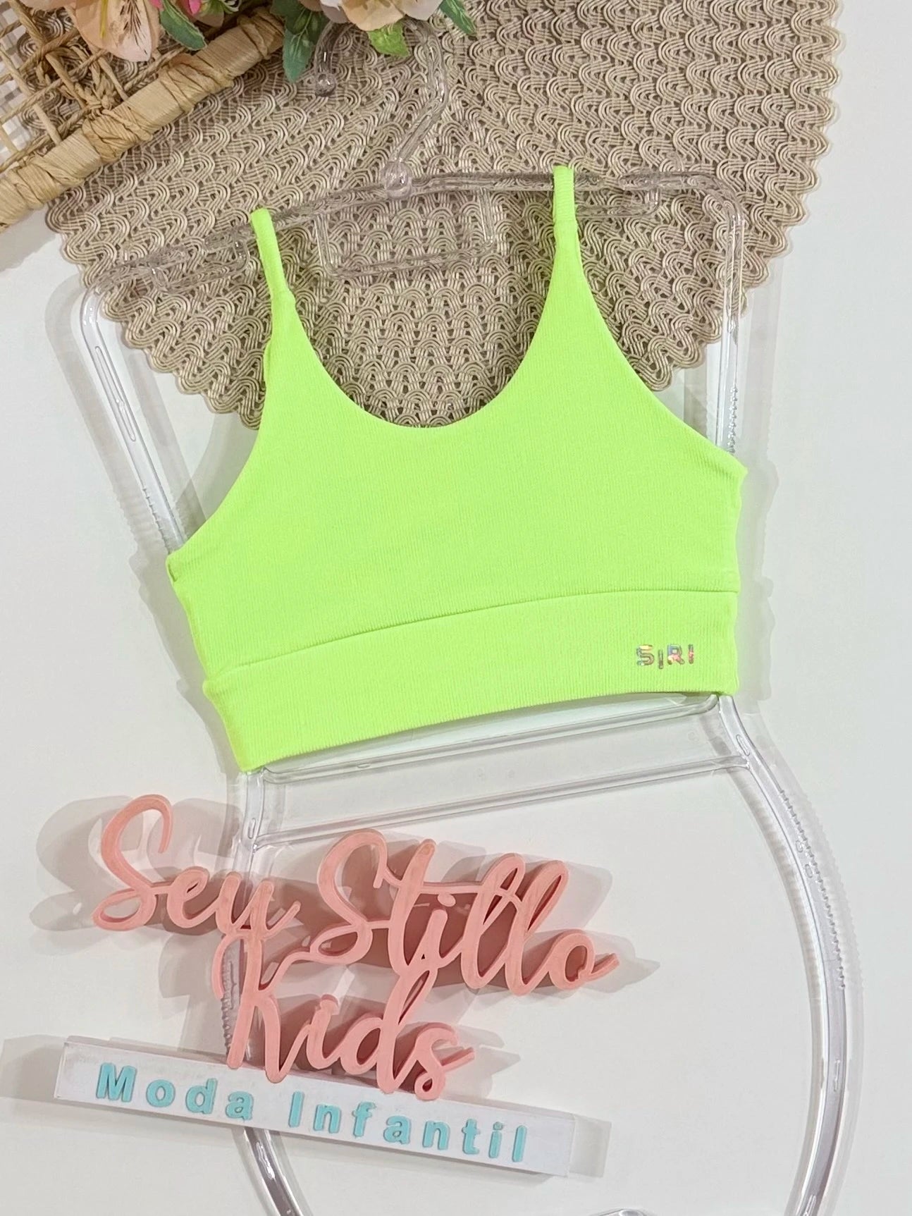 Top Infantil Siri Kids Sport Sara Lust Verde 42671
