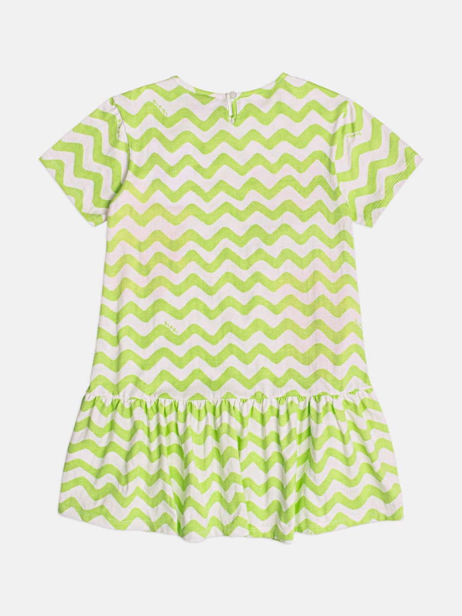 Vestido Infantil Bimbi Verde Frutinha