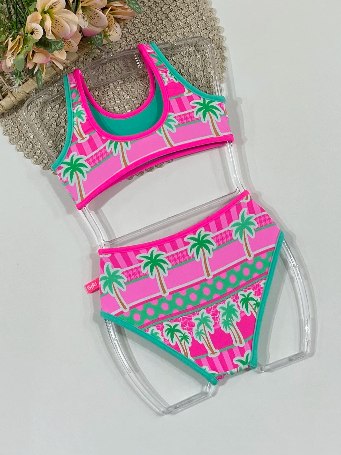 Biquíni Infantil Siri Kids Rosa Mel Tropicandy 43070