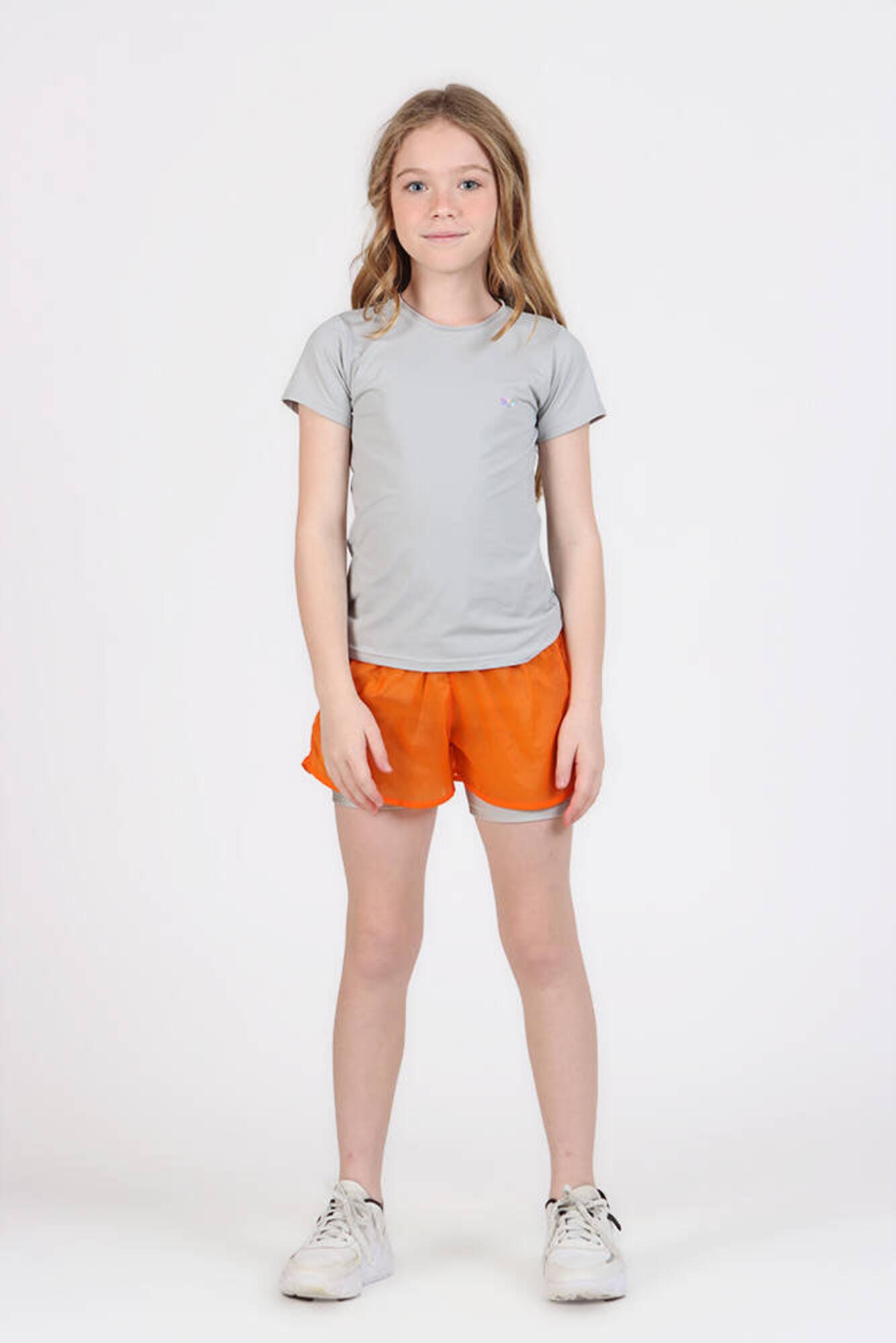 Shorts Infantil Siri Kids Sport Dani Laranja 41743
