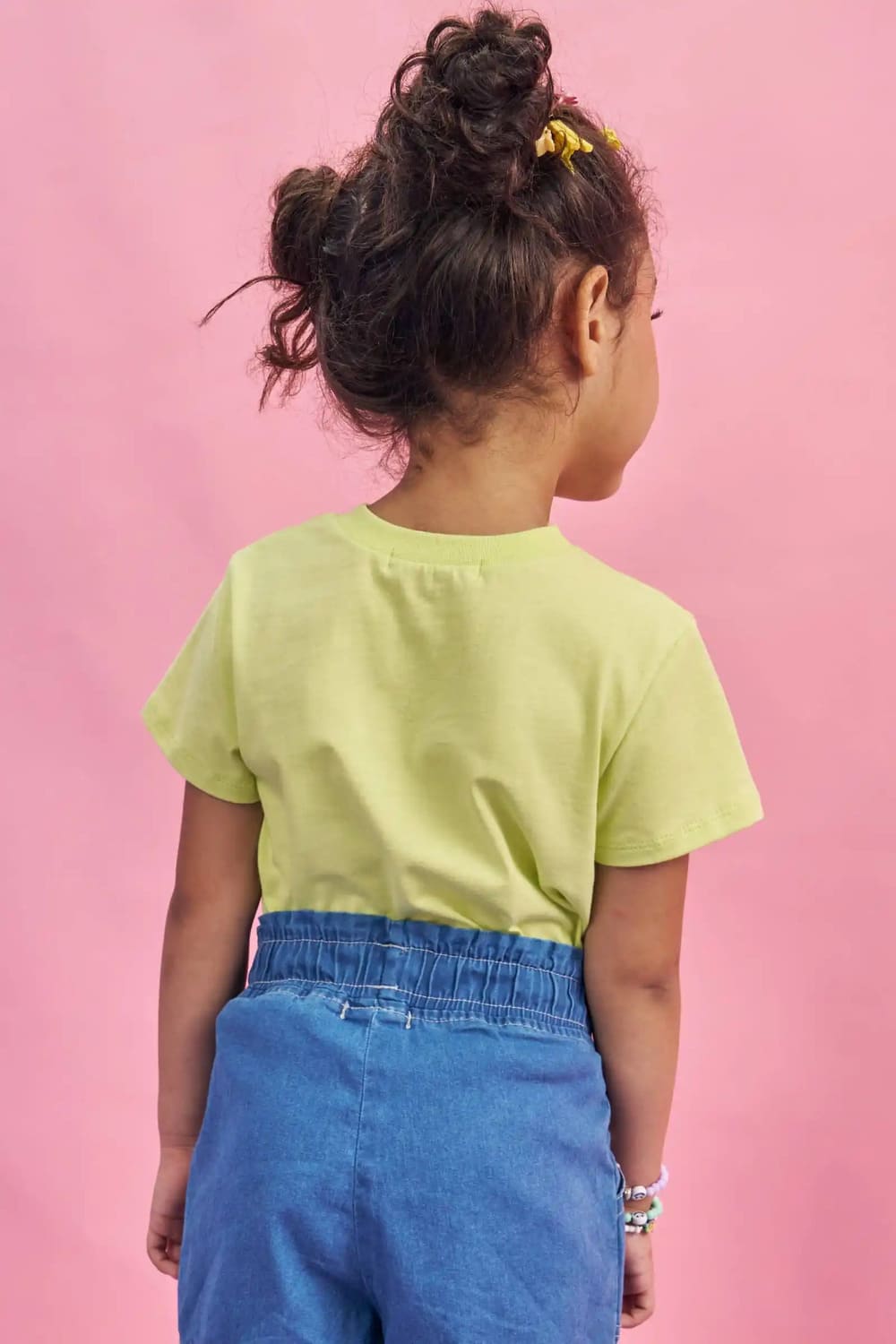 Blusa Infantil Kukie Verão Verde Cachorrinha
