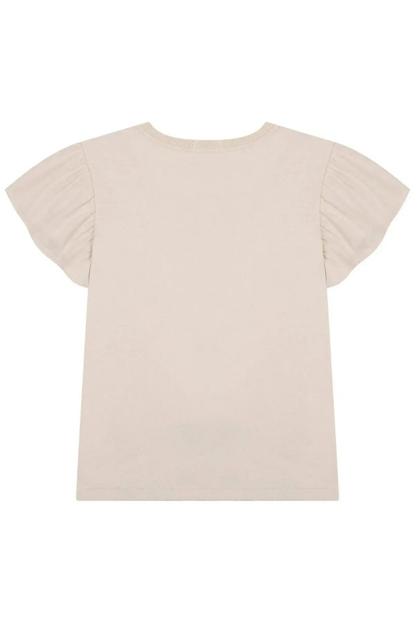 Blusa Infantil Kukiê Verão Bege Oncinha