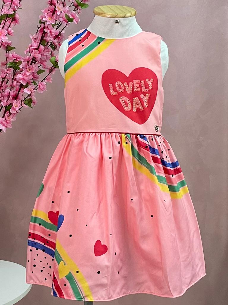 Vestido Infantil Mon Sucre Inverno Lovely