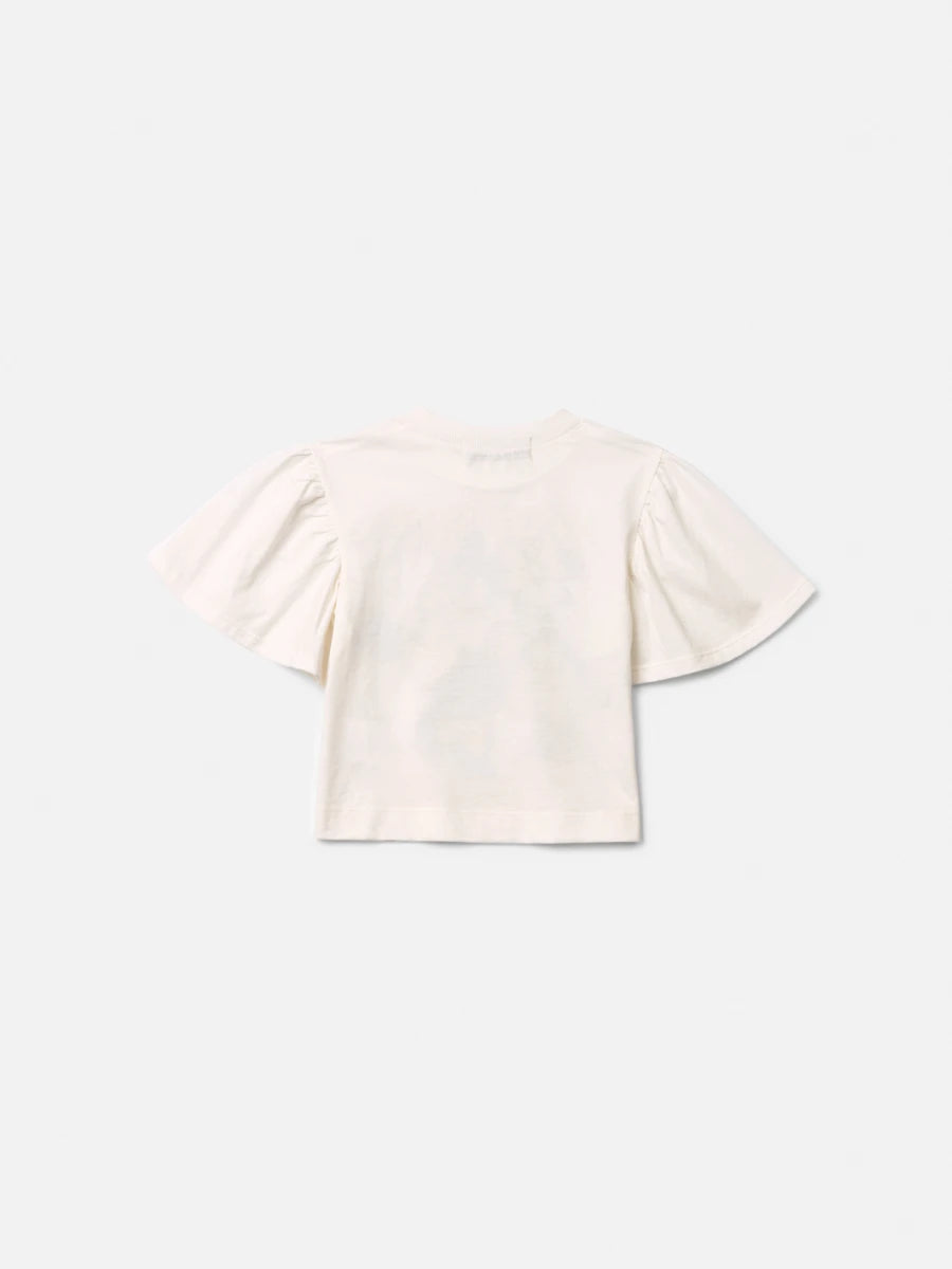 Blusa Infantil Menina Animê Branca Minnie e Daisy Fresh Mood Disney
