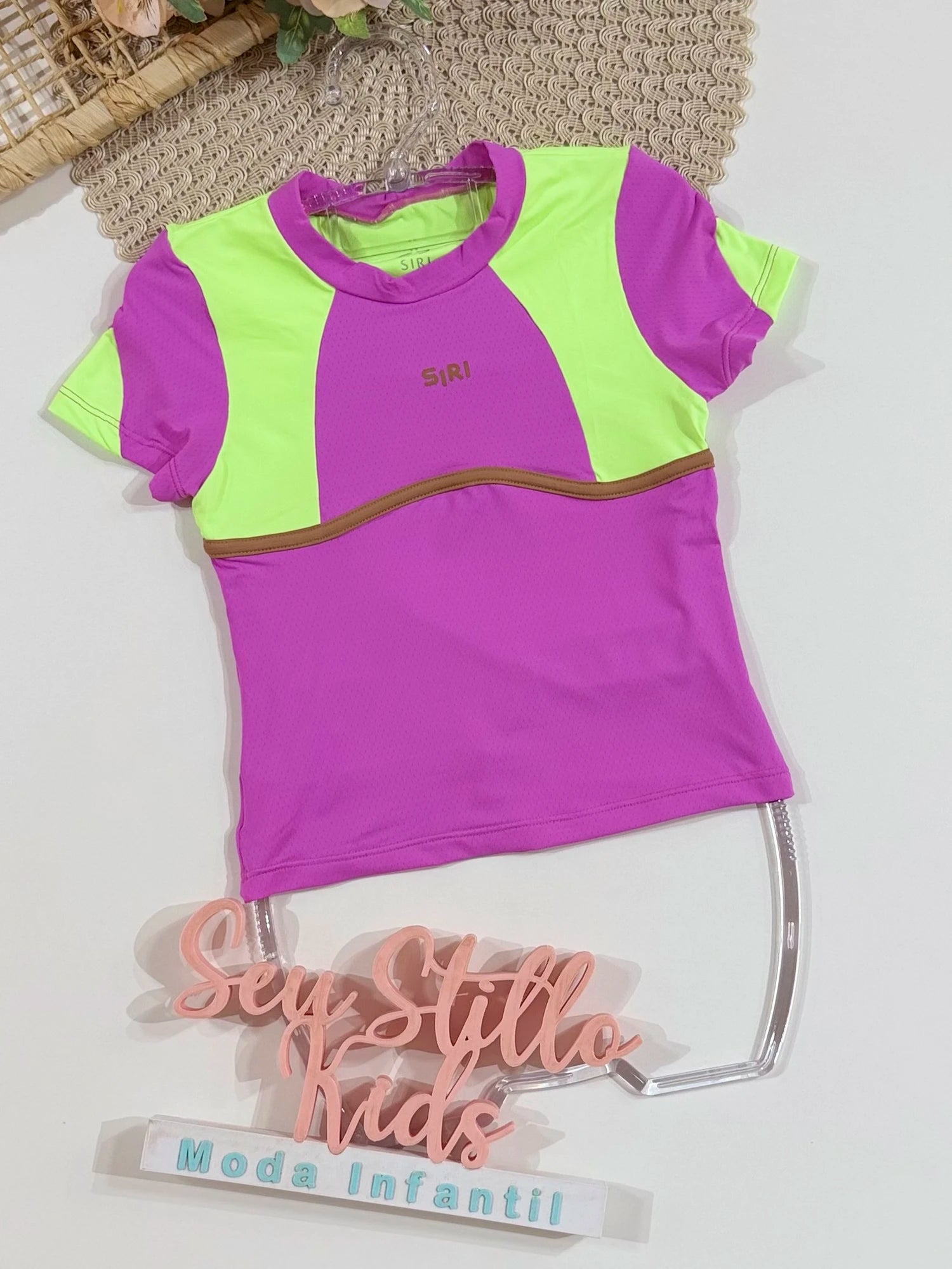 Blusa Infantil Siri Kids Sports Maite New Rosa 42663