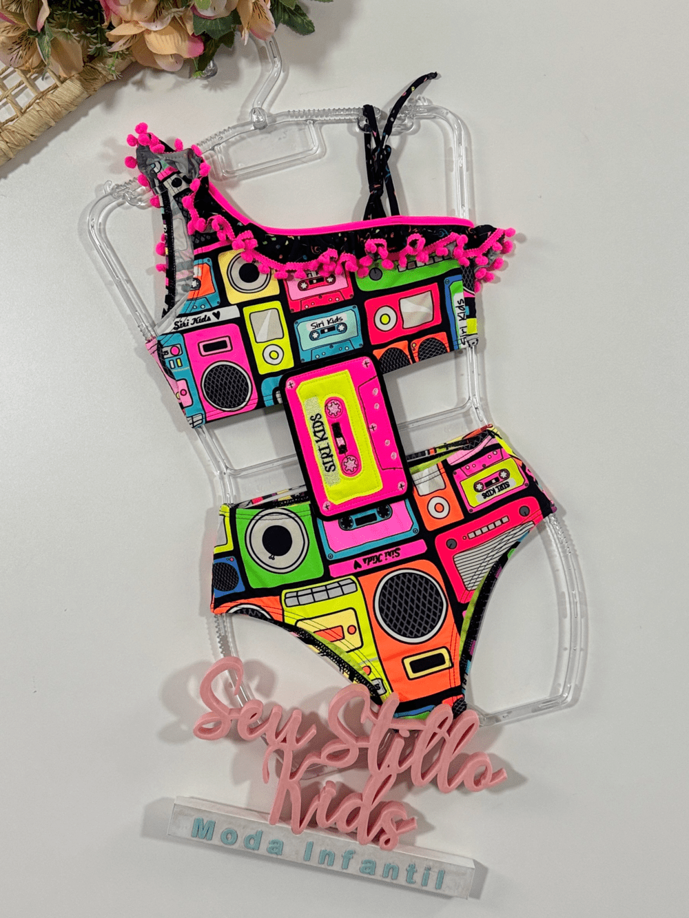 Maiô Infantil Siri Kids Nanda Music 39200