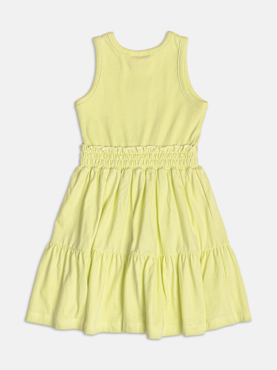 Vestido Infantil Momi Verão Verde