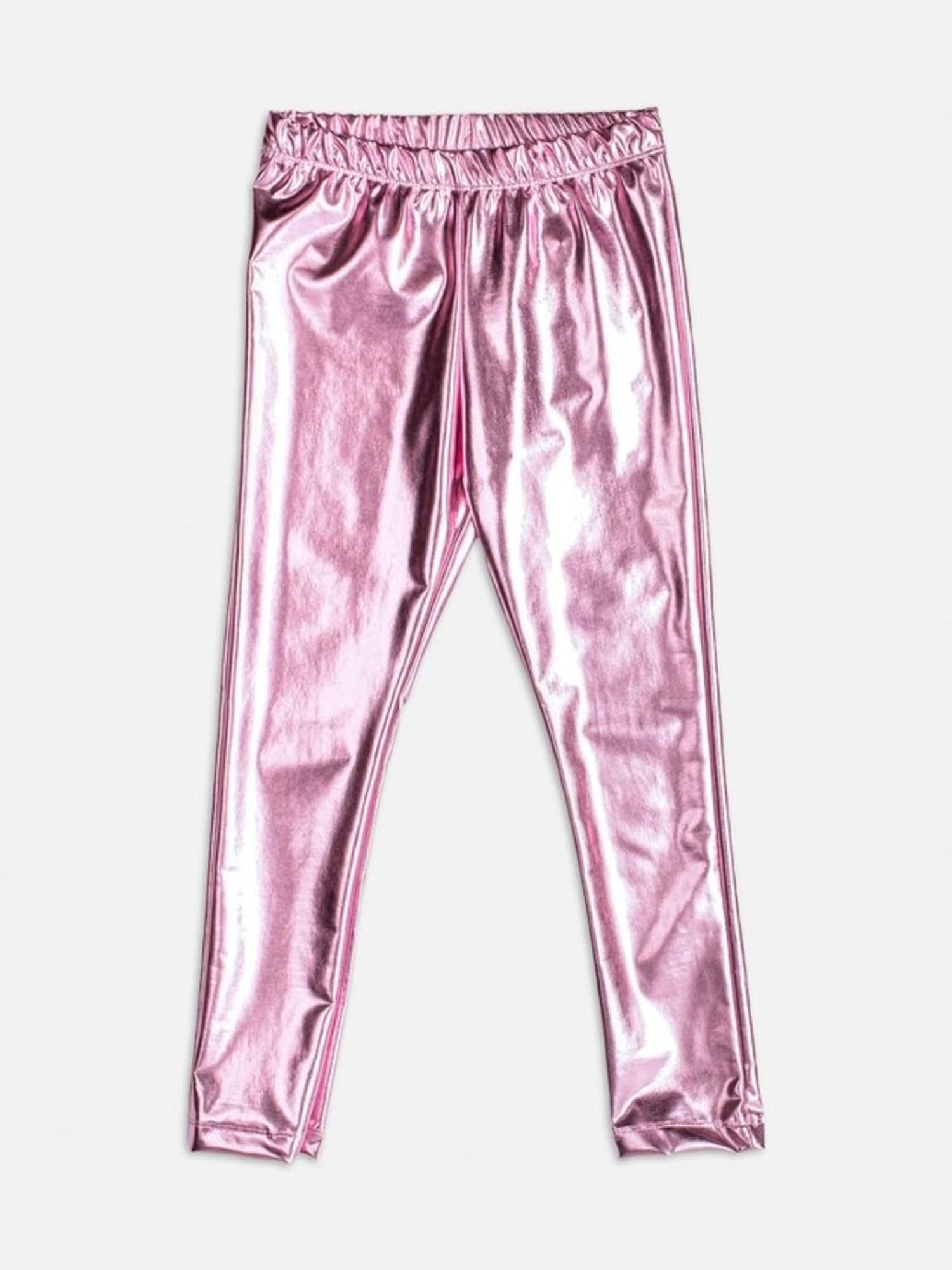 Conjunto Infantil Momi Inverno com Legging Rosa Metalizada e Blusa Daisy Disney