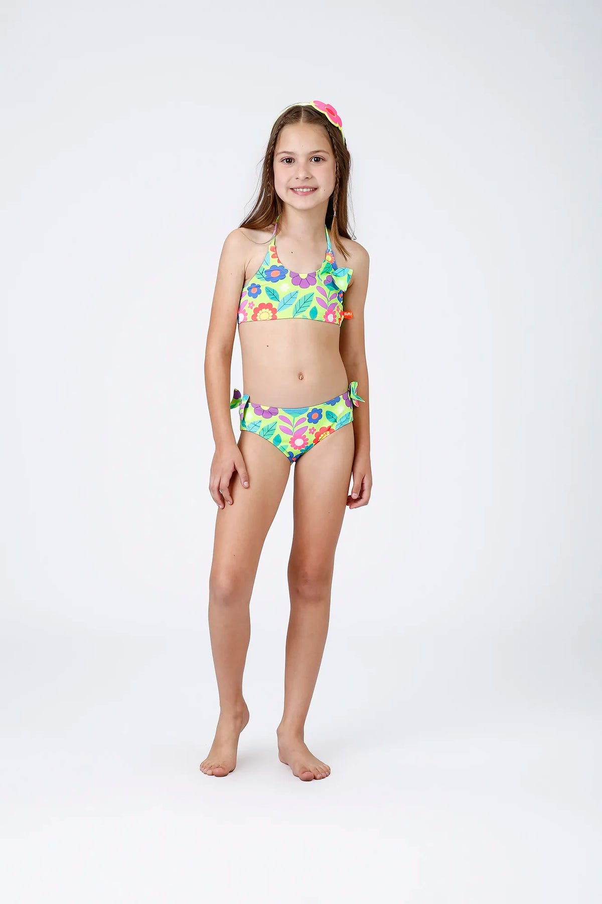 Biquíni Infantil Siri Kids Amora Jardim Verde 43024