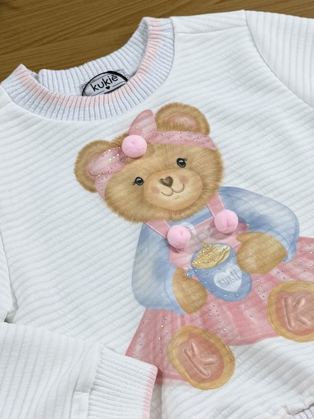 Blusa Infantil Kukie Inverno Ursinha