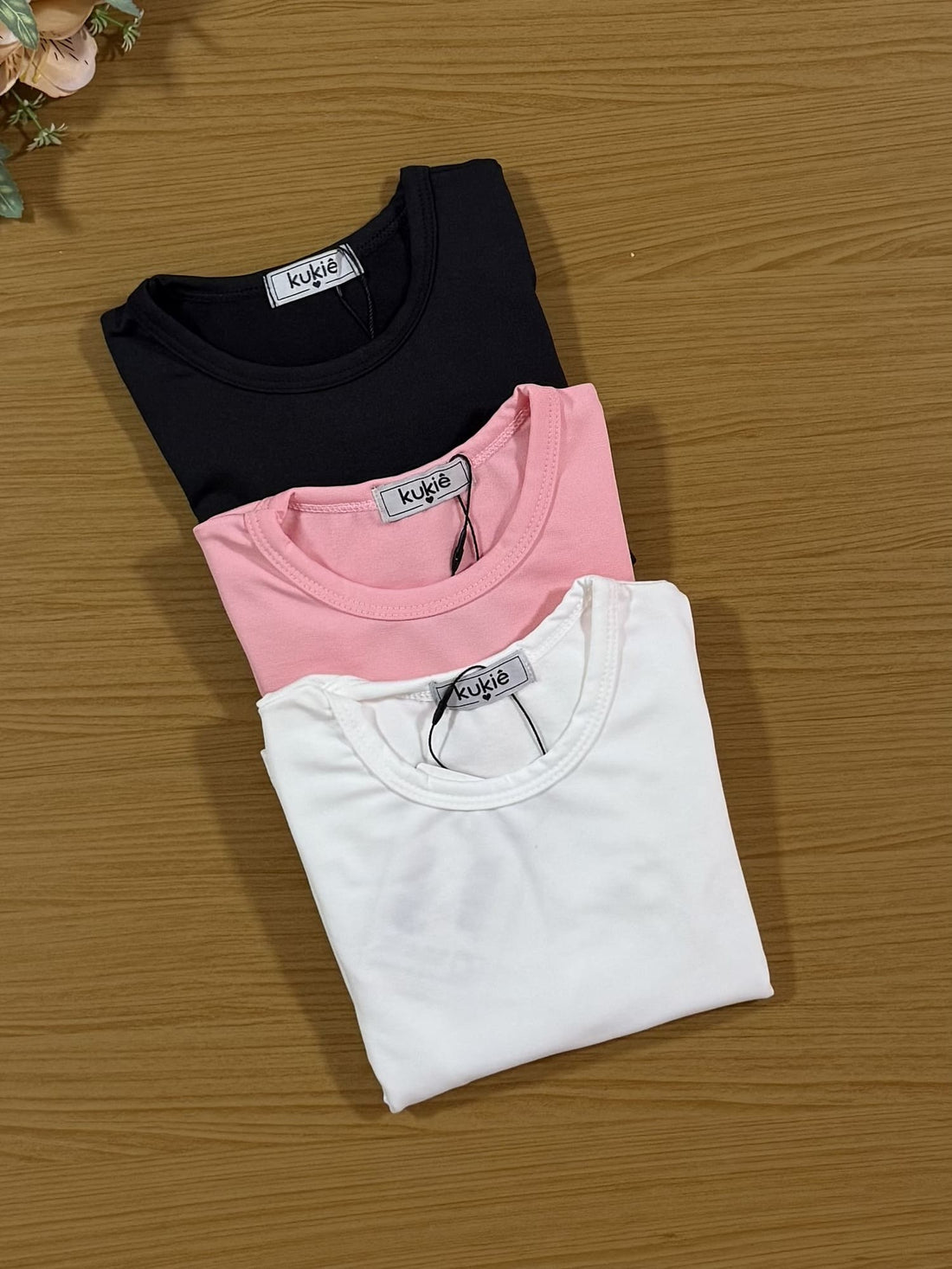 Blusa Infantil Kukiê Inverno Manga Longa Térmica Branca
