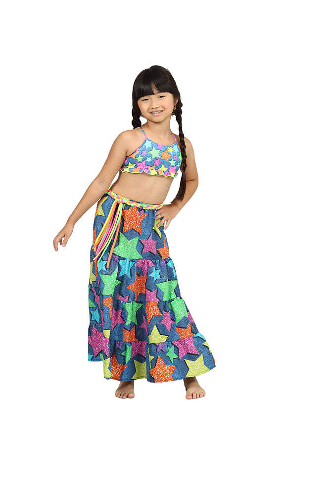 Saia de Praia Infantil Siri Kids Diana Estrela 39050