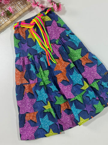 Saia de Praia Infantil Siri Kids Diana Estrela 39050