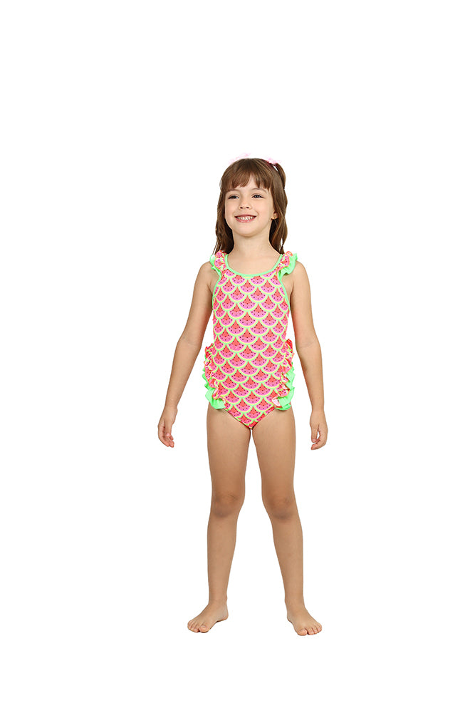 Maiô Infantil Siri Kids Larissa Melancia 39169