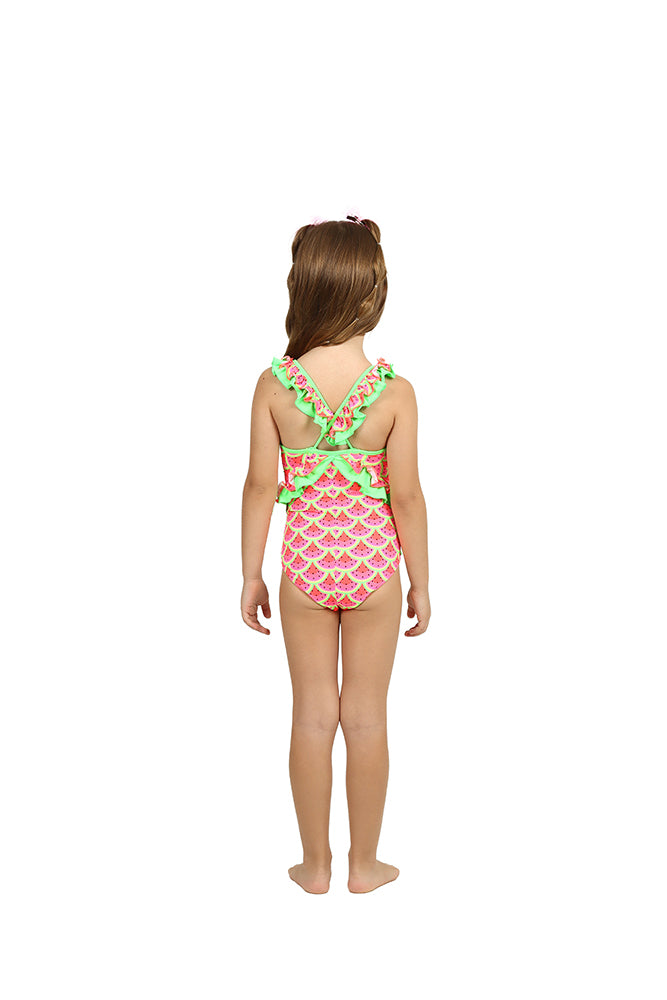 Maiô Infantil Siri Kids Larissa Melancia 39169