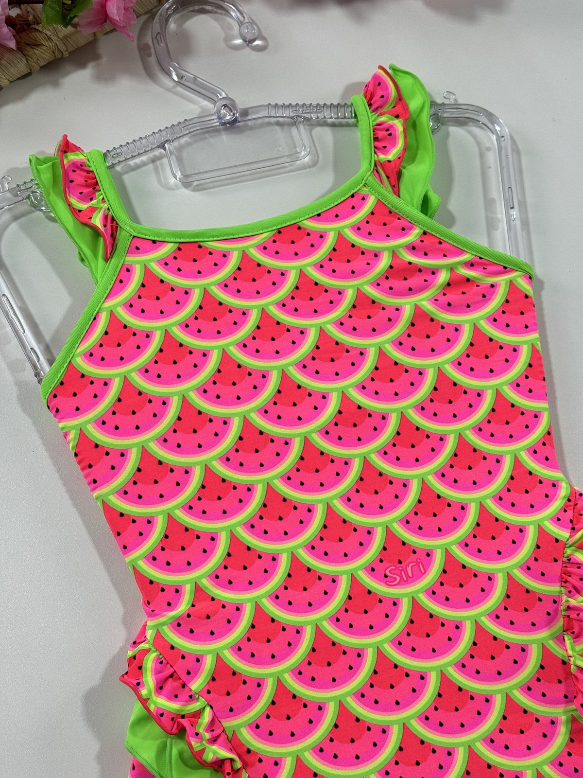Maiô Infantil Siri Kids Larissa Melancia 39169