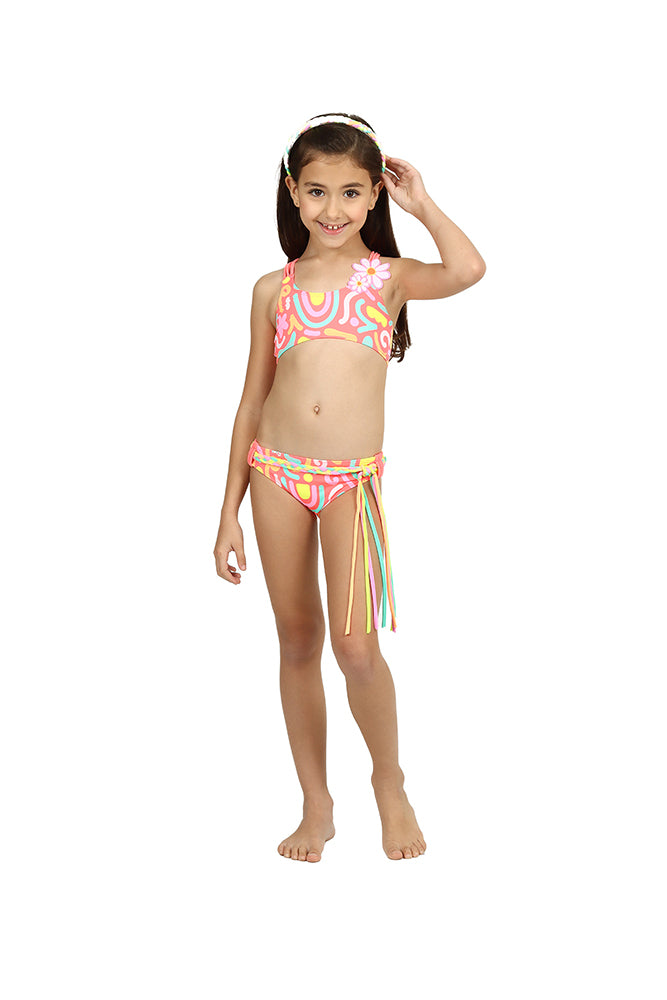 Biquíni Infantil Siri Kids Flor Fernanda Garden 39187