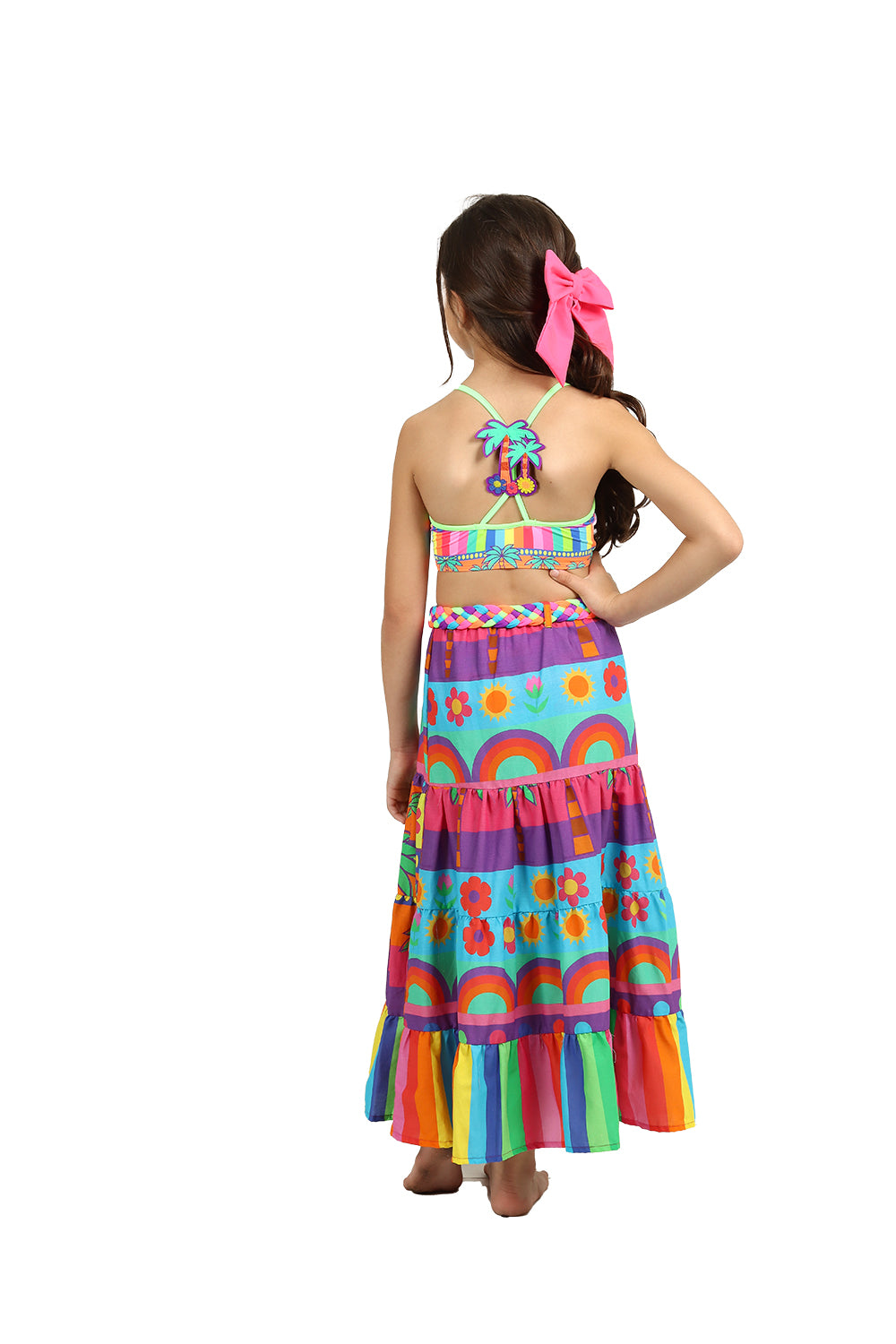 Saia de Praia Infantil Siri Kids Diana Tropical 39213