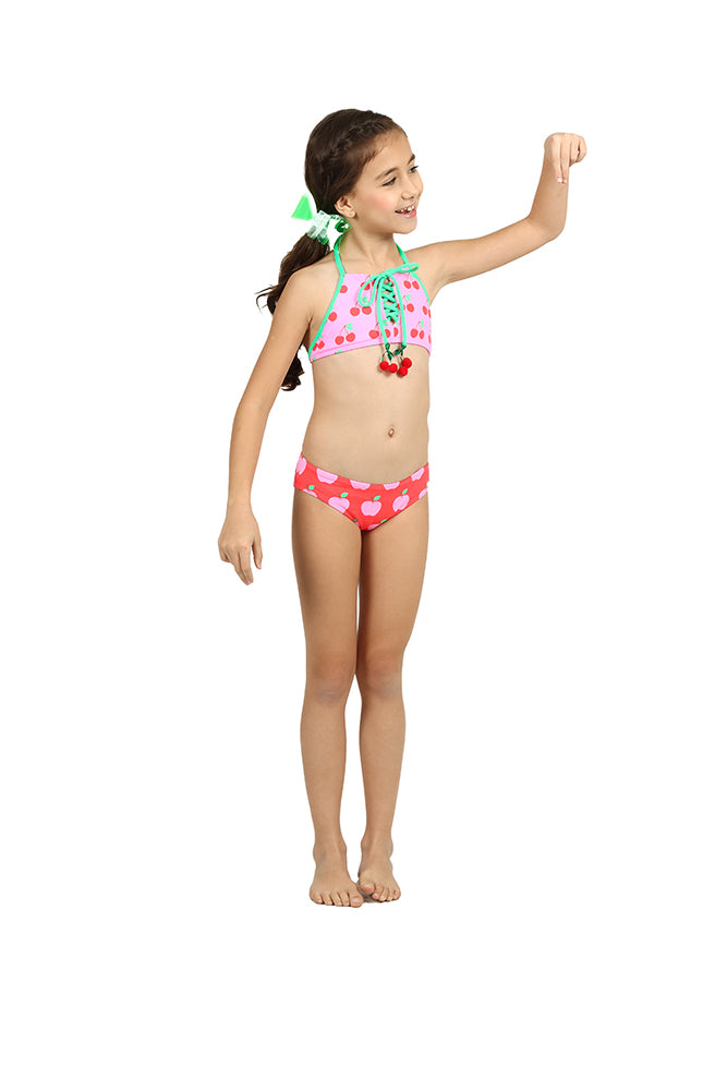 Biquini Infantil Siri Kids Gio Cereja 39227
