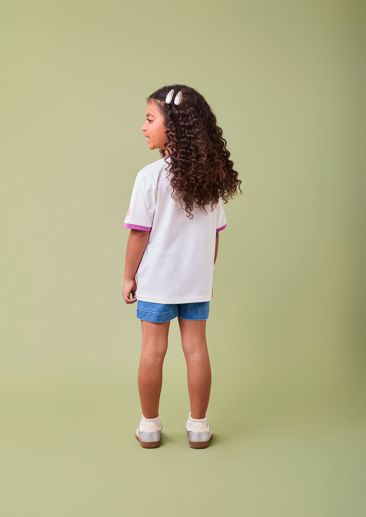 Blusa Infantil Momi Lilás Hello Kitty Lider de Torcida