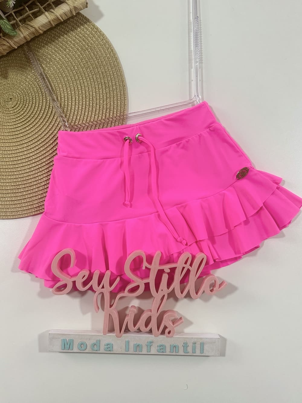 Saia Infantil Siri Kids Poliamida Julia Euforia 39064