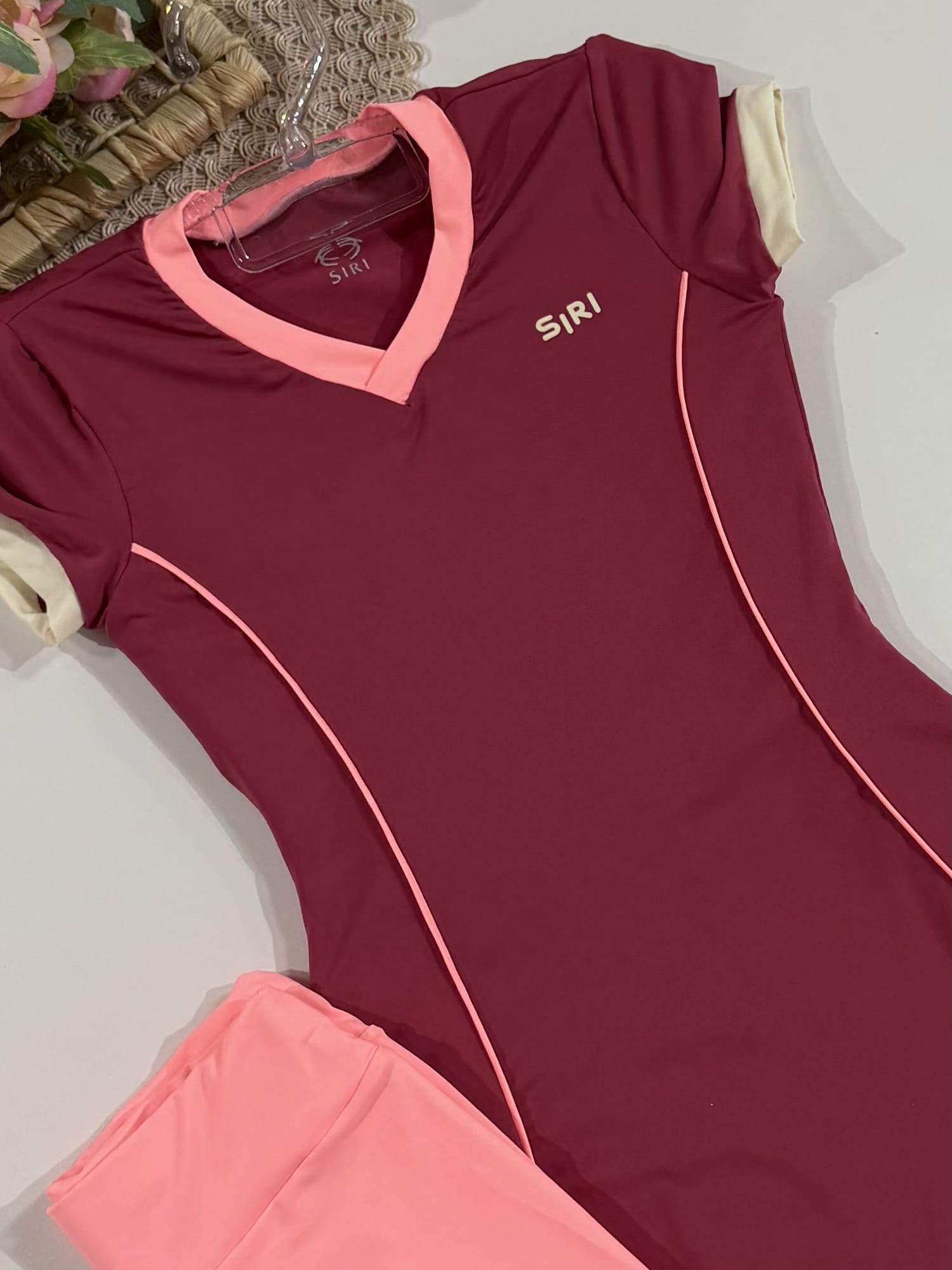 Vestido Infantil Siri Kids Sport Laura Vermelho 42623