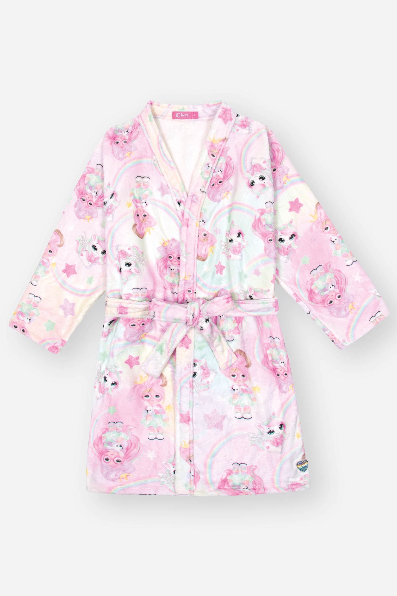 Roupão Infantil Cinti Inverno Colorido Estrelinha