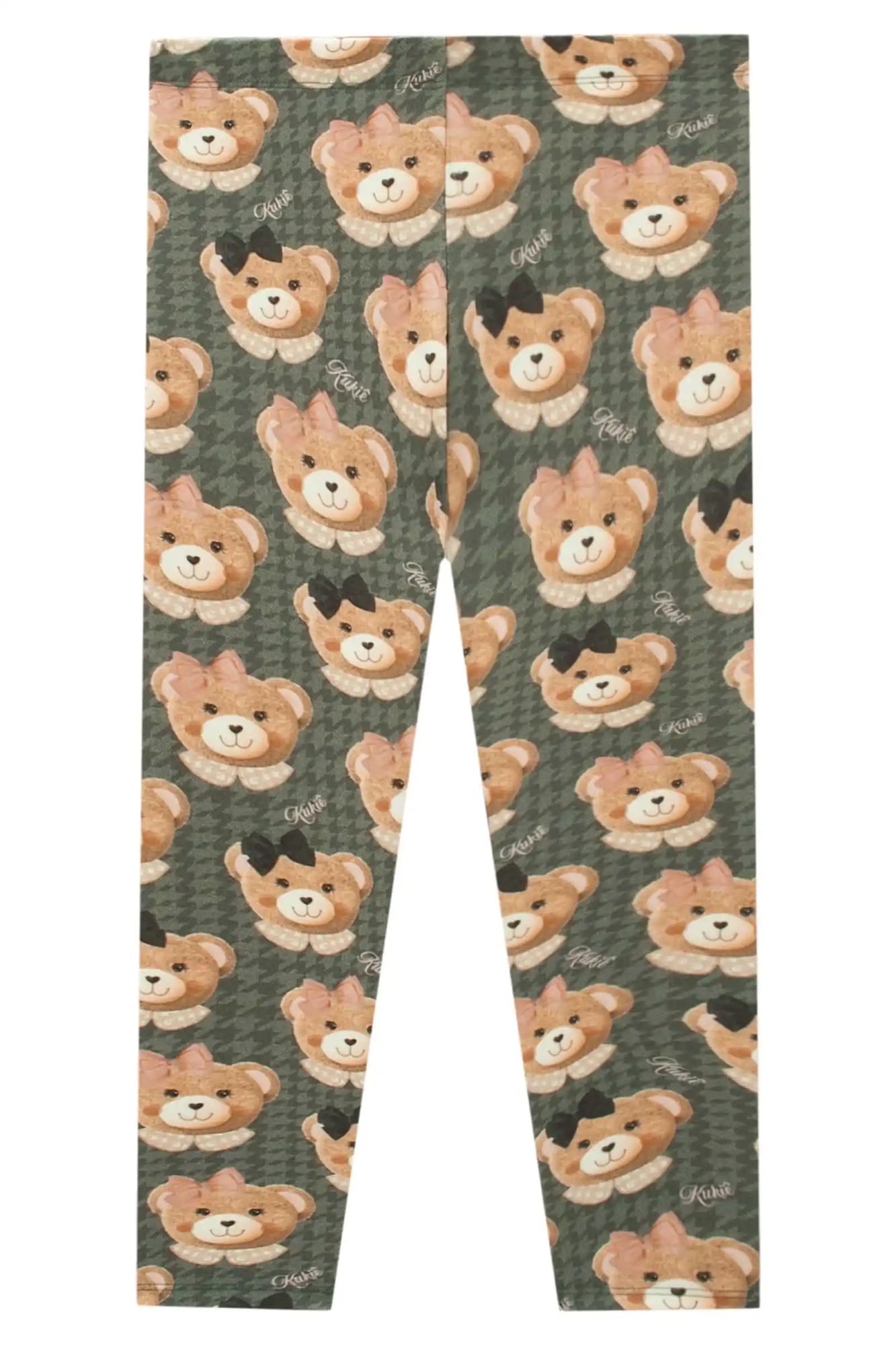 Calça Legging Infantil Kukie Inverno Ursinhos