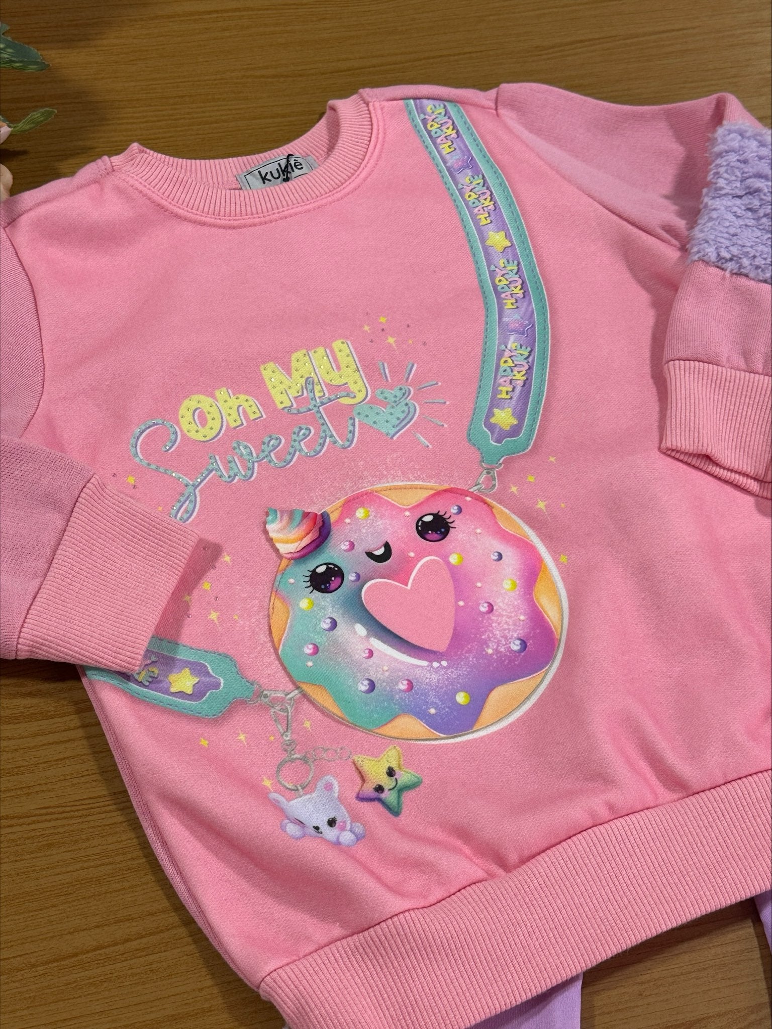 Conjunto Infantil Kukie Inverno Calça e Moletom Doce