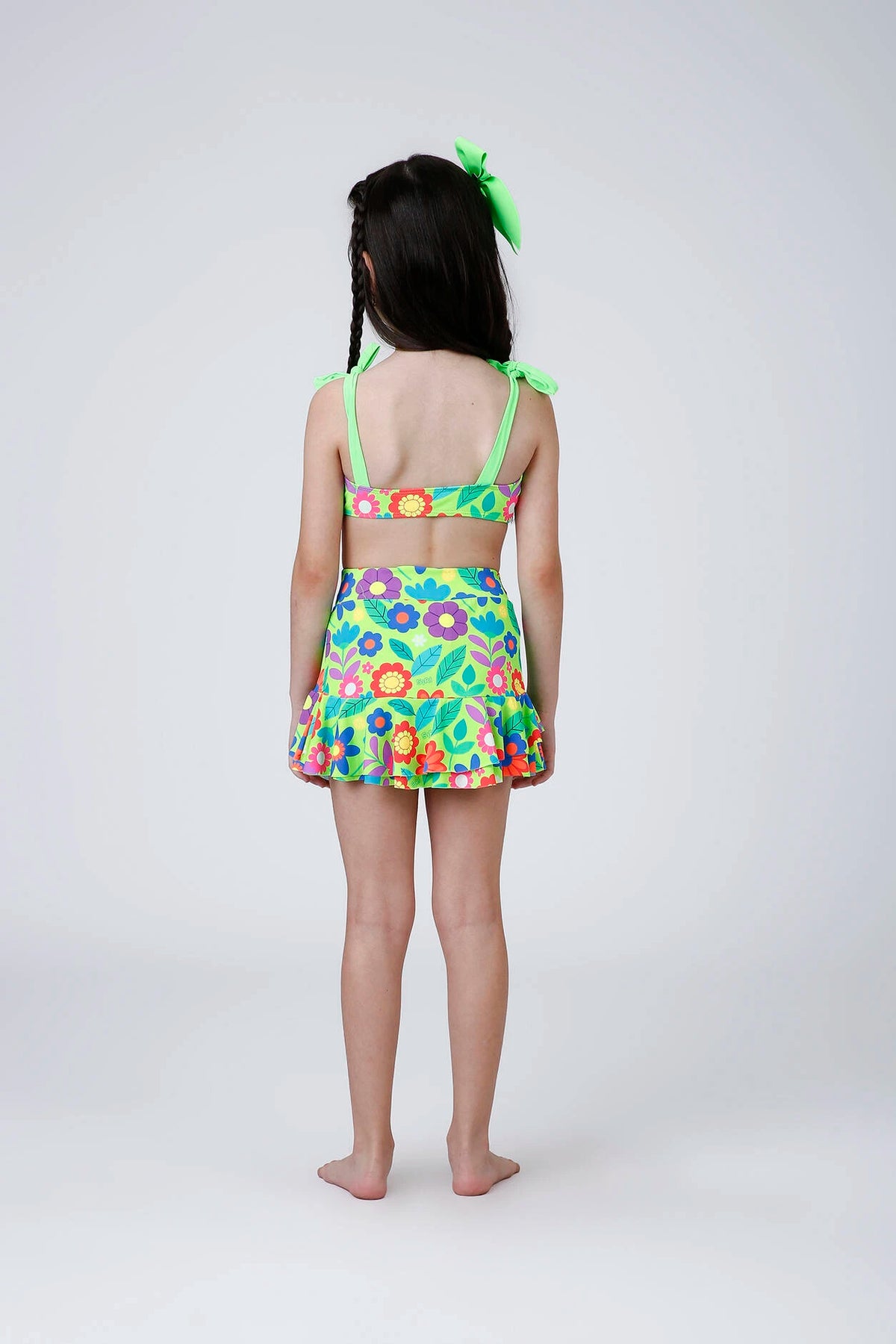 Saia Infantil Siri Kids Verde Julia Jardim 43168