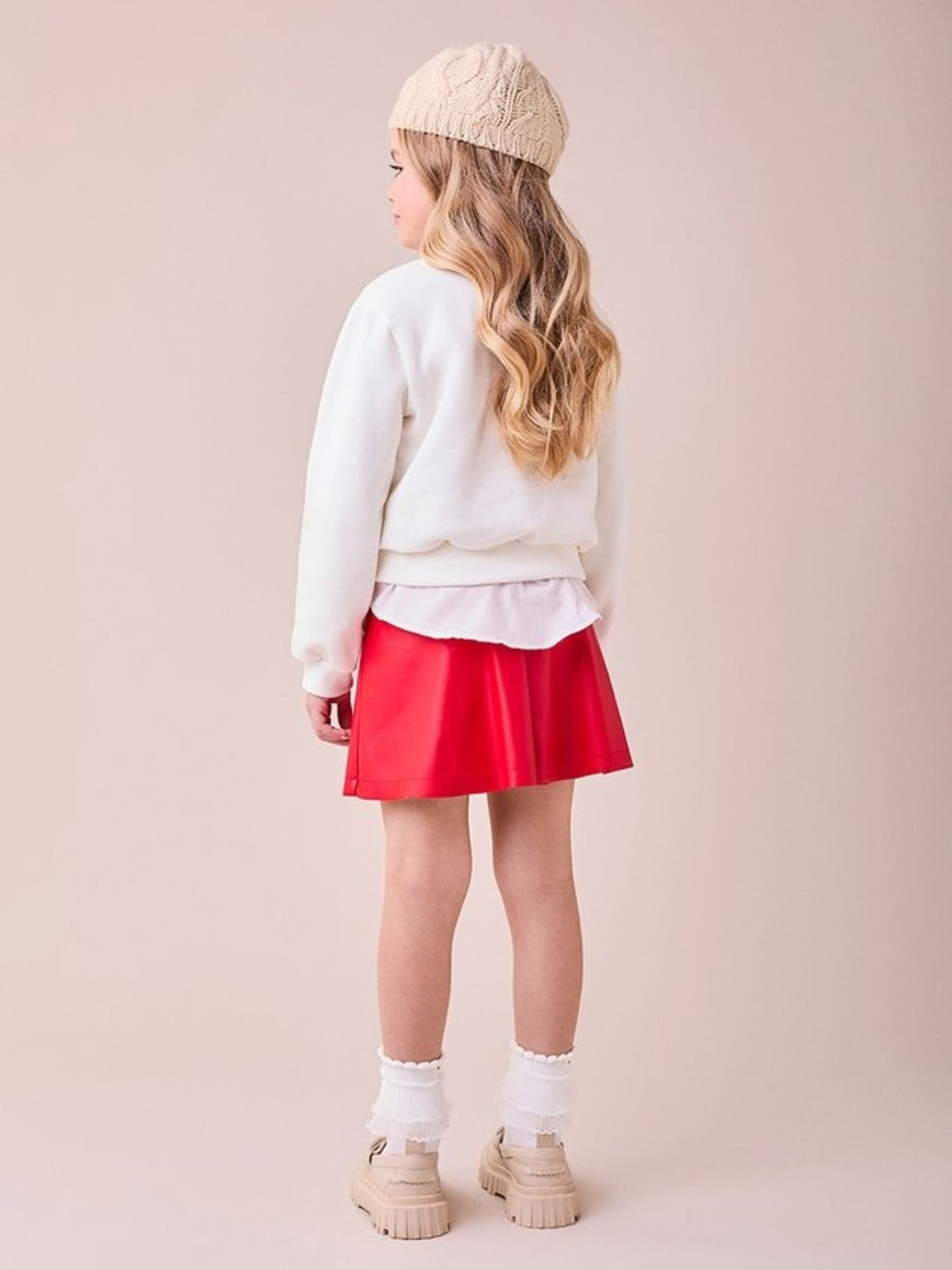 Moletom Infantil Momi Inverno Flanelado Branco Marie Paris Disney