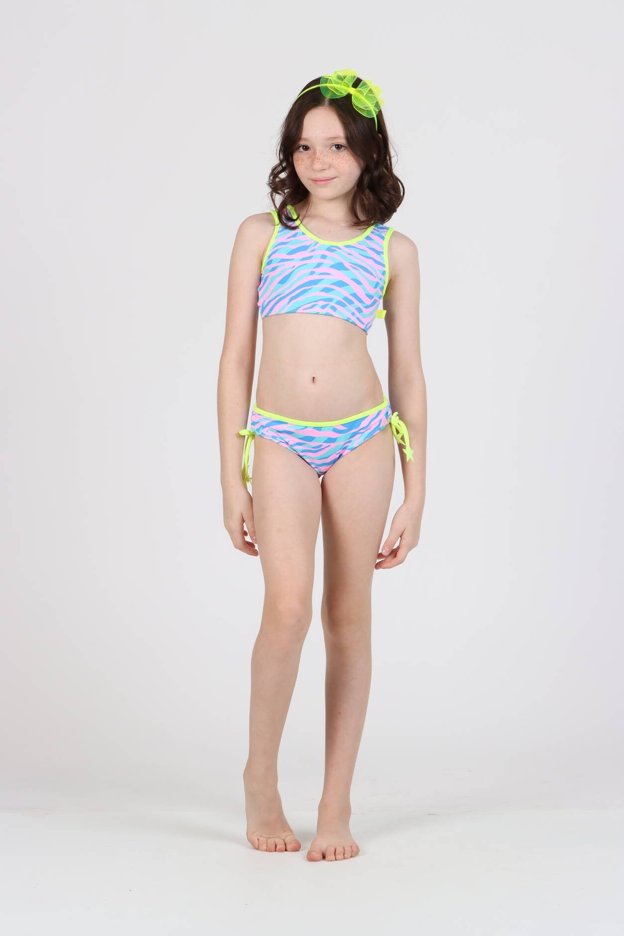 Biquíni Infantil Siri Kids Antonela Zebra 40276