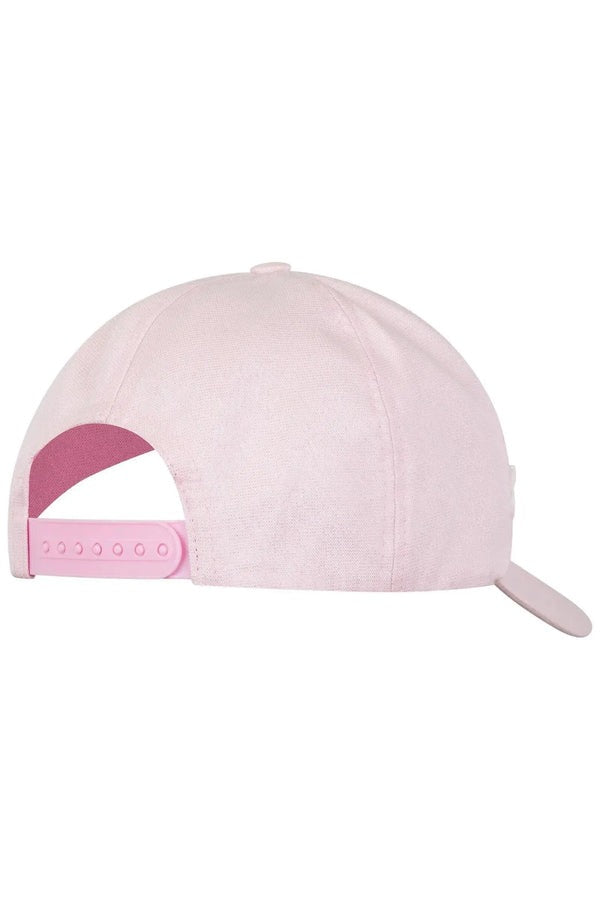 Boné Infantil Kukiê Verão Rosa Florzinha com Brilho