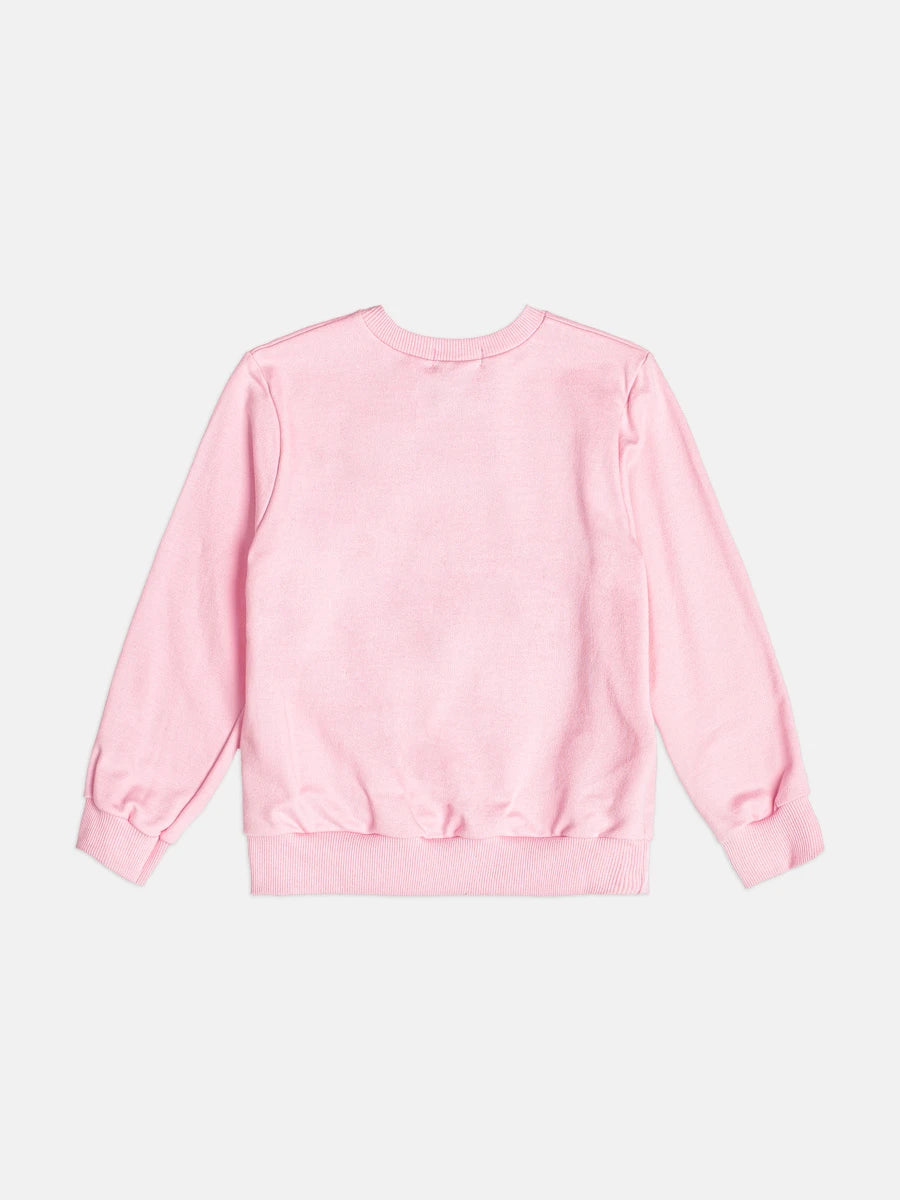 Moletom Infantil Momi Inverno Rosa Hello Kitty