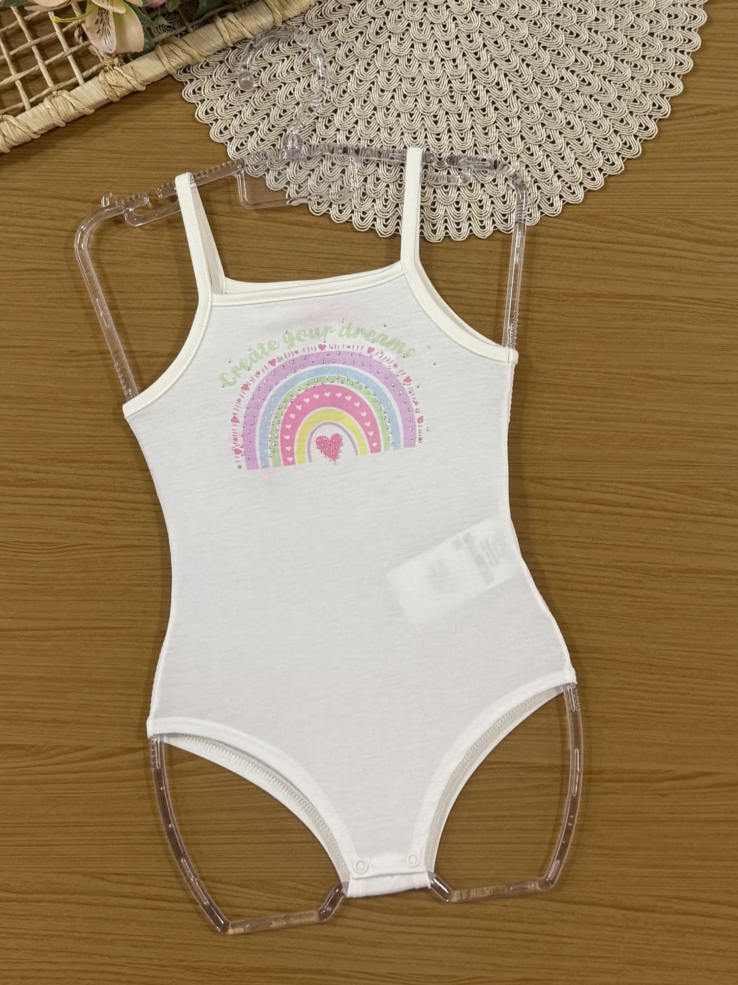 Conjunto infantil Cinti Verão Fantasia Arco íris