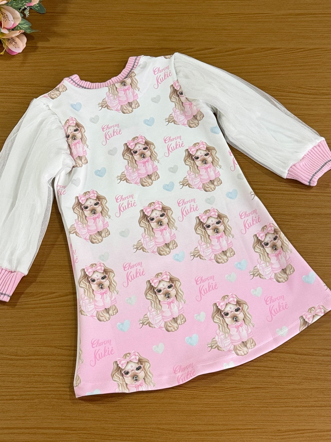 Vestido Infantil Kukie Inverno Cachorrinha